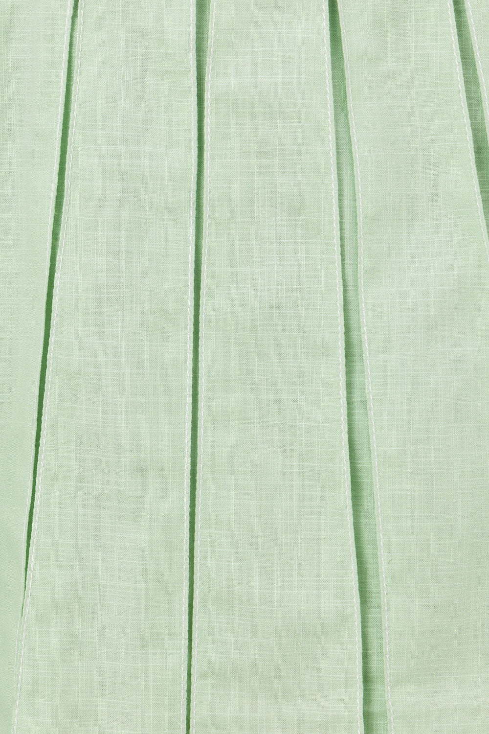 Aima Women's Cutout Mint-colored Cotton Dress