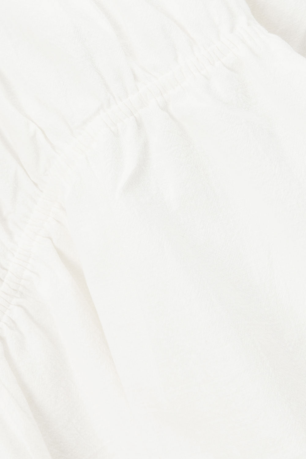Stunning White Structured Linen Blend Brisa Top by Sabo