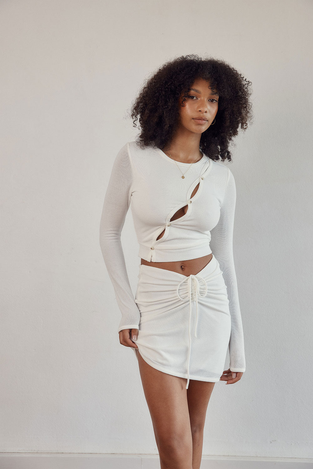 Unique Preah Draw Design Women's Skirt - Sample Edition