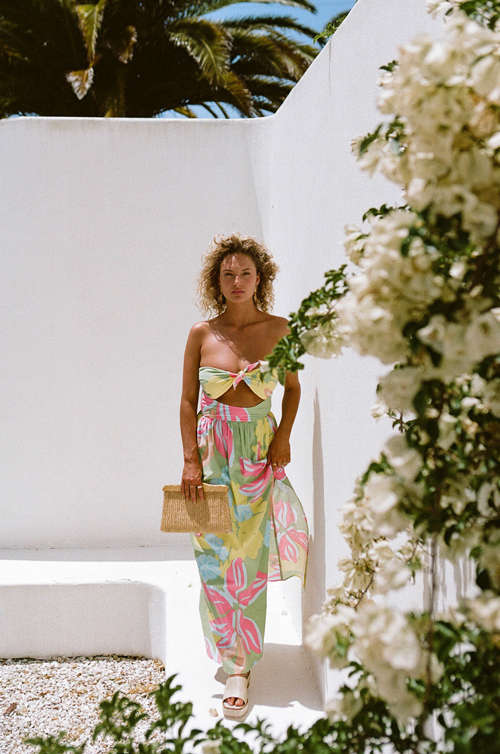 Calypso Scarf Inspired Dulce Evening Dress