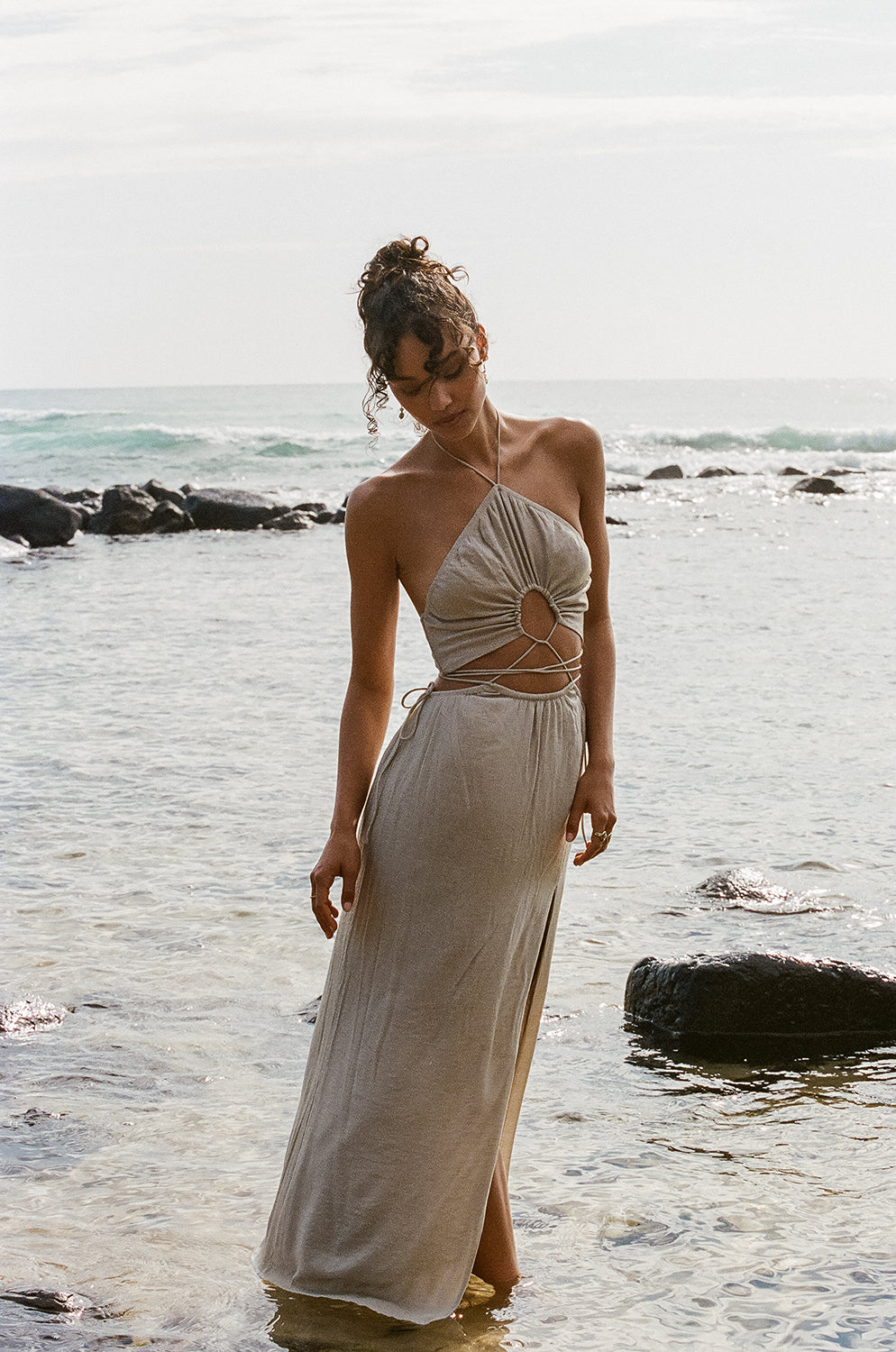 Unique Gabrielle Dress - One-off Sample 4cm Shorter