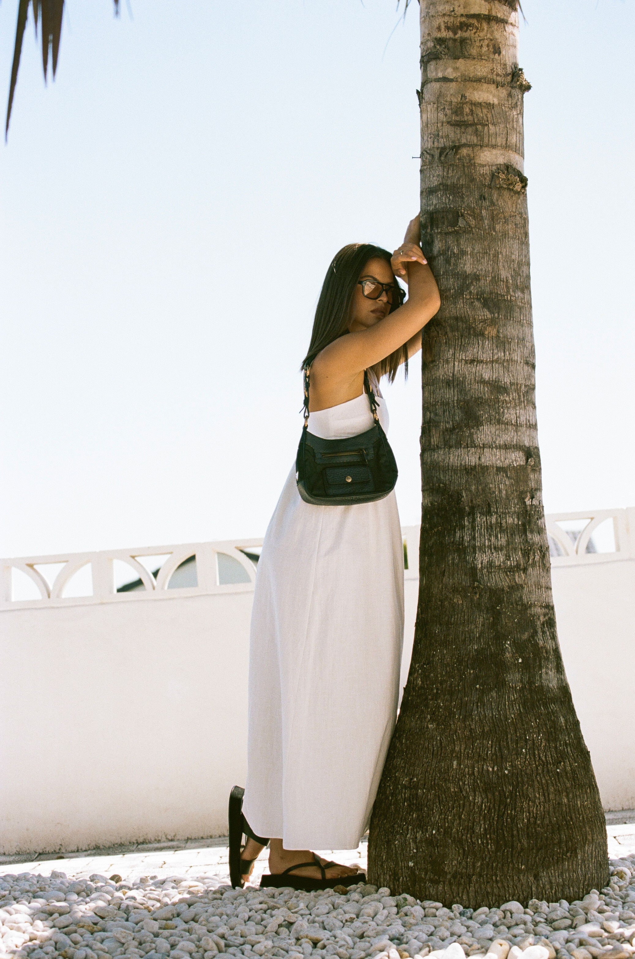 Stylish Women's White Azaria Cotton Dress for Effortless Elegance