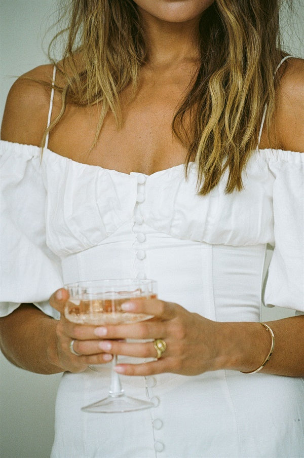 Unique Sabo Skirt Sample - Blanca Women's Dress