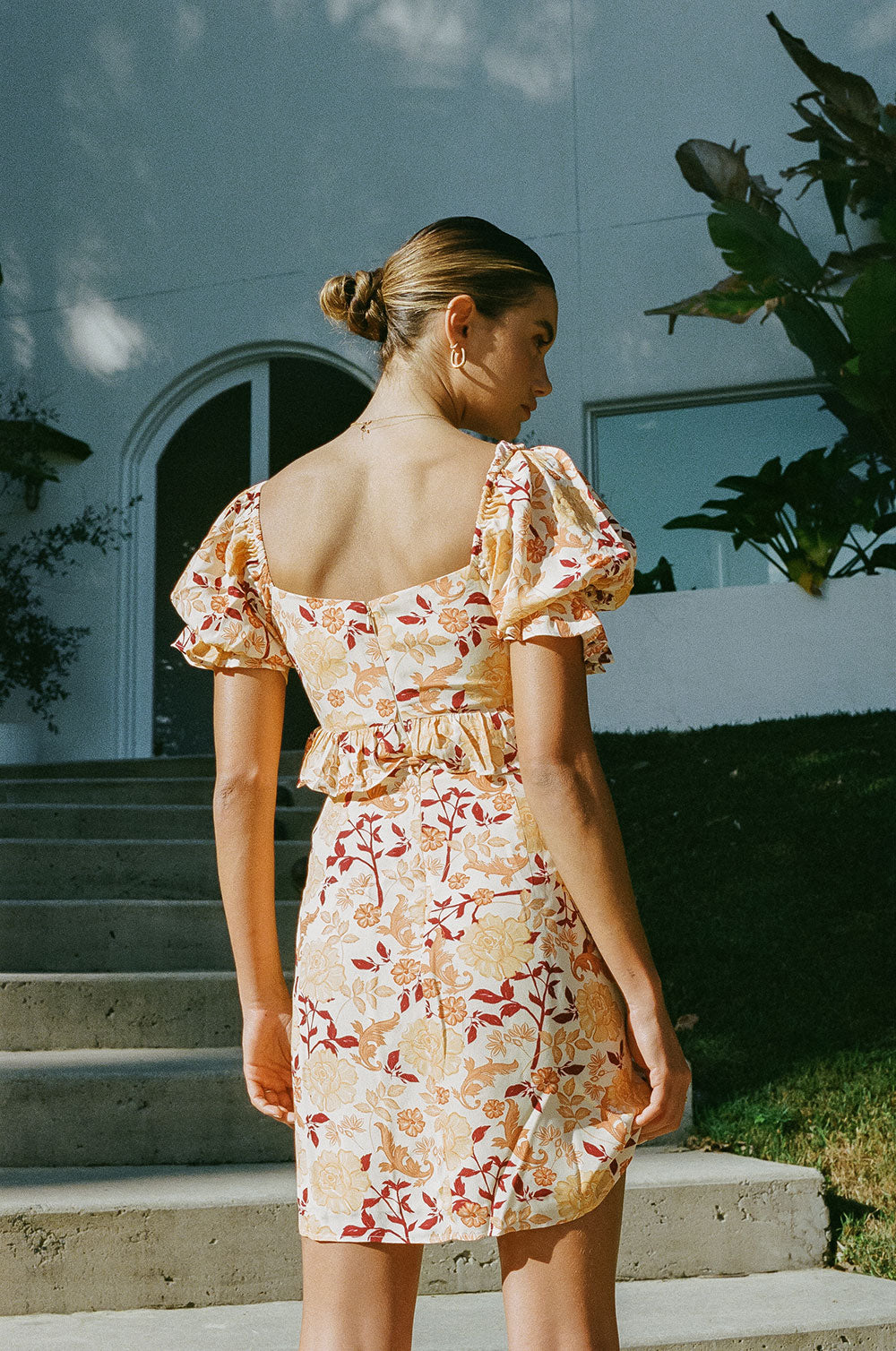 Unique Silky Ahlee Frilled Dress for Fashion Lovers