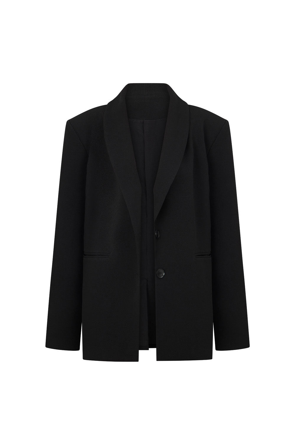 Stylish Black Oversized Reese Blazer from SABO x Kayla Boyd Collection