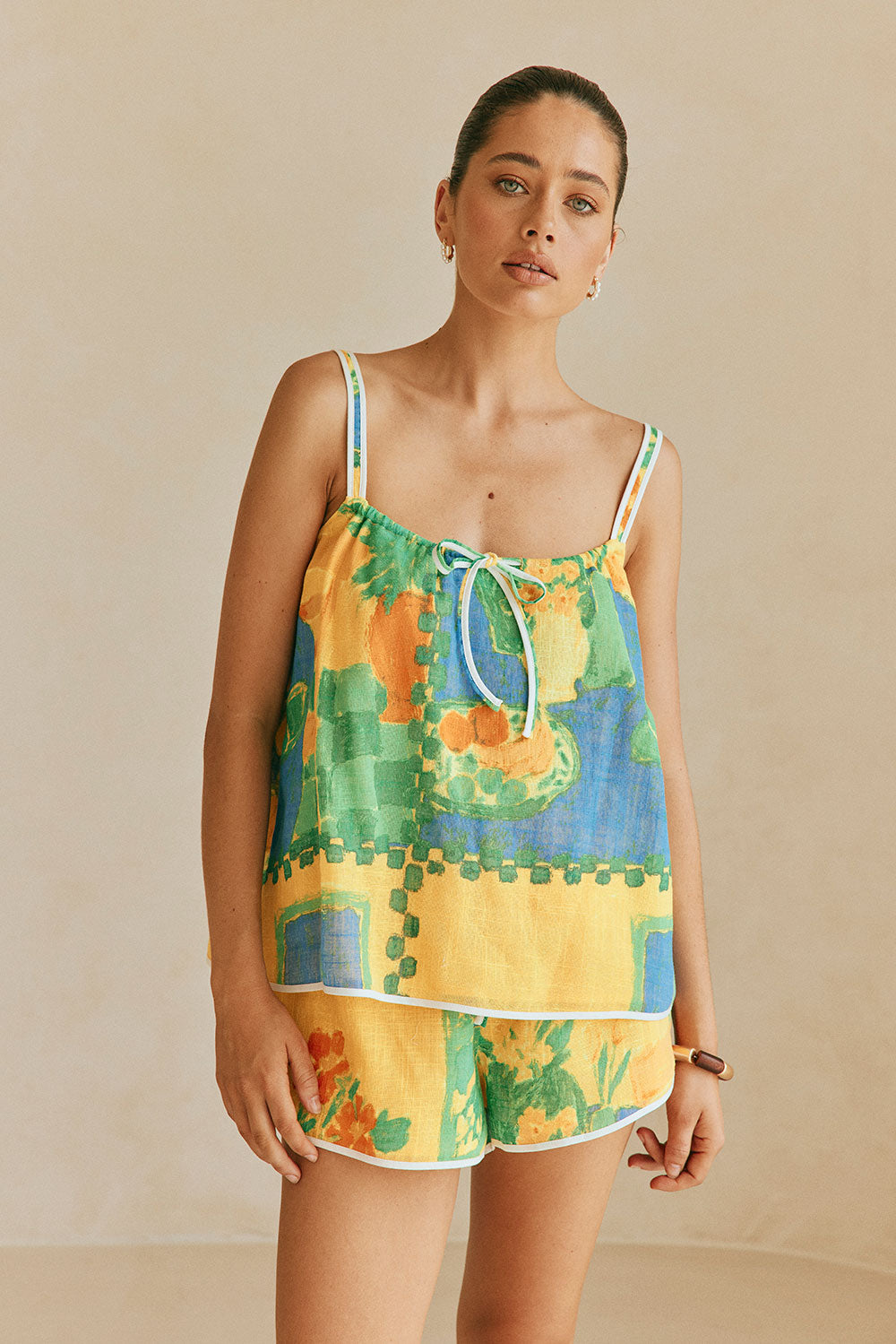 Exclusive Morning Yellow Jetta Top - Unique Sample Piece