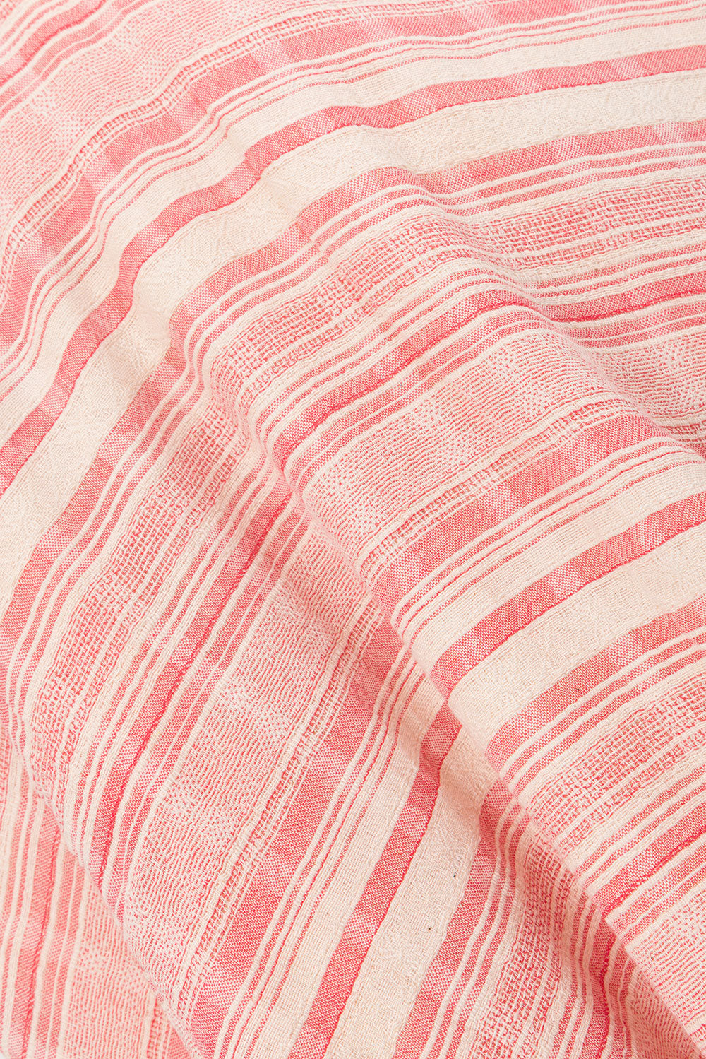 Sabo Exclusive Pink and White Striped Women's Navi Maxi Dress for Vacation