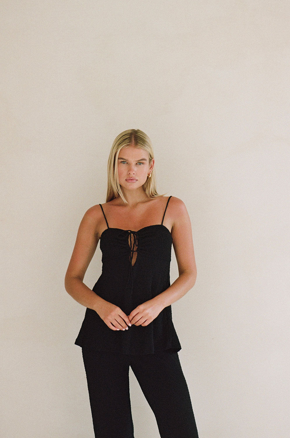 Black Ashton Women's Jumpsuit - A Stylish All-Day Attire