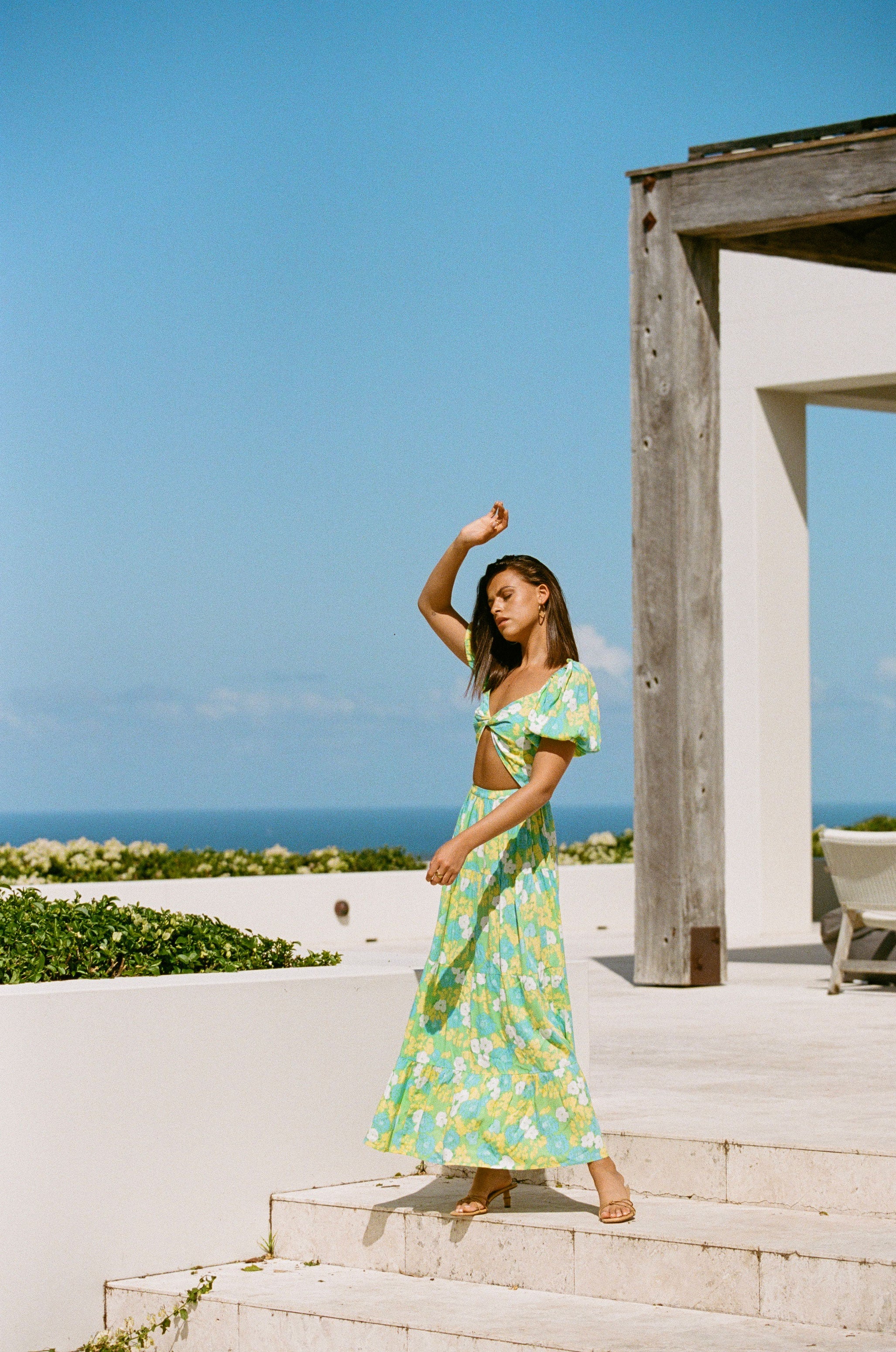 Exclusive Bryony Tropical Belle Maxi Dress - One - of - a - Kind Sample