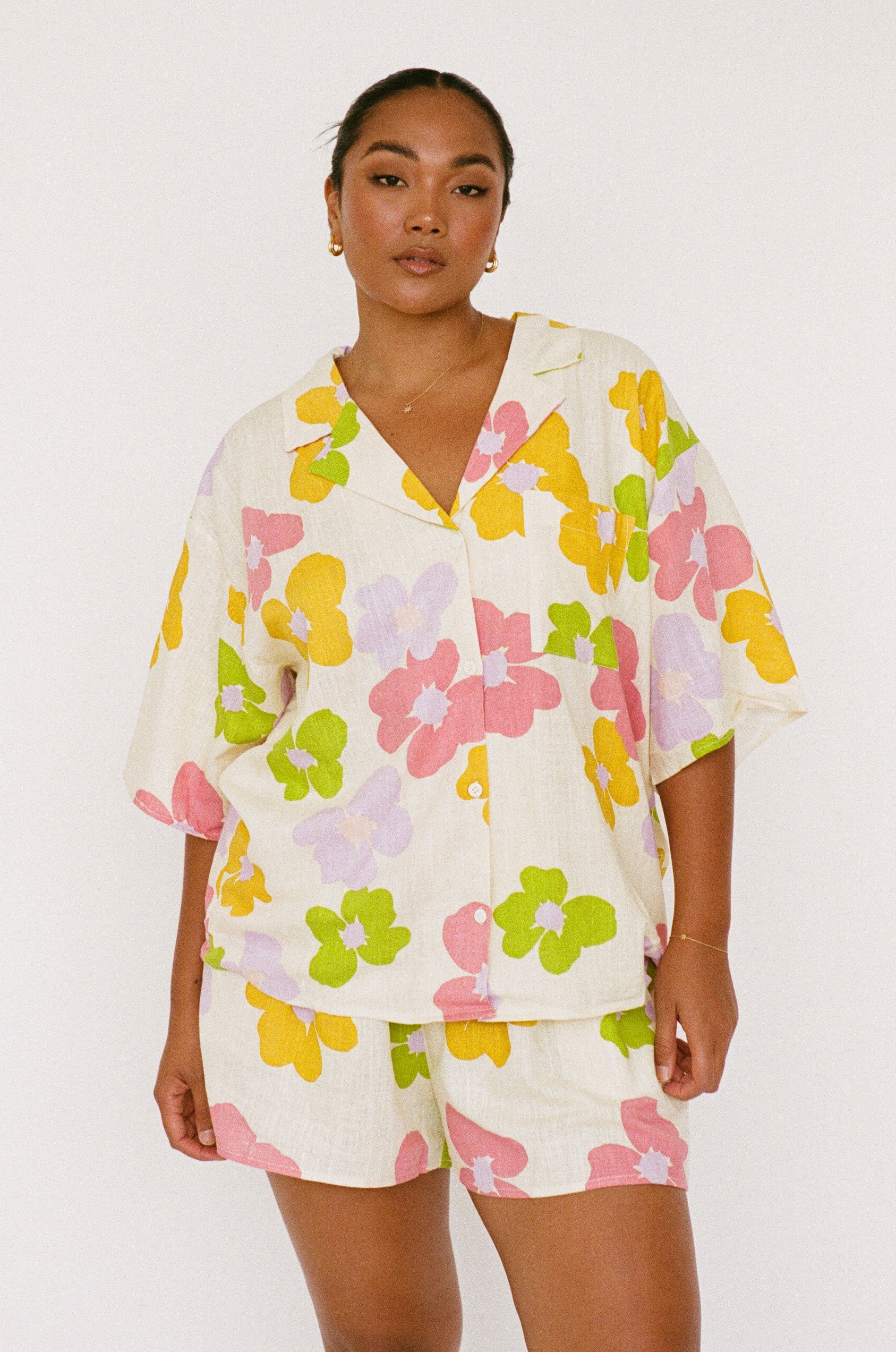 Unique Lennon Tutti Daisy Floral Top - One-of-a-Kind Sample