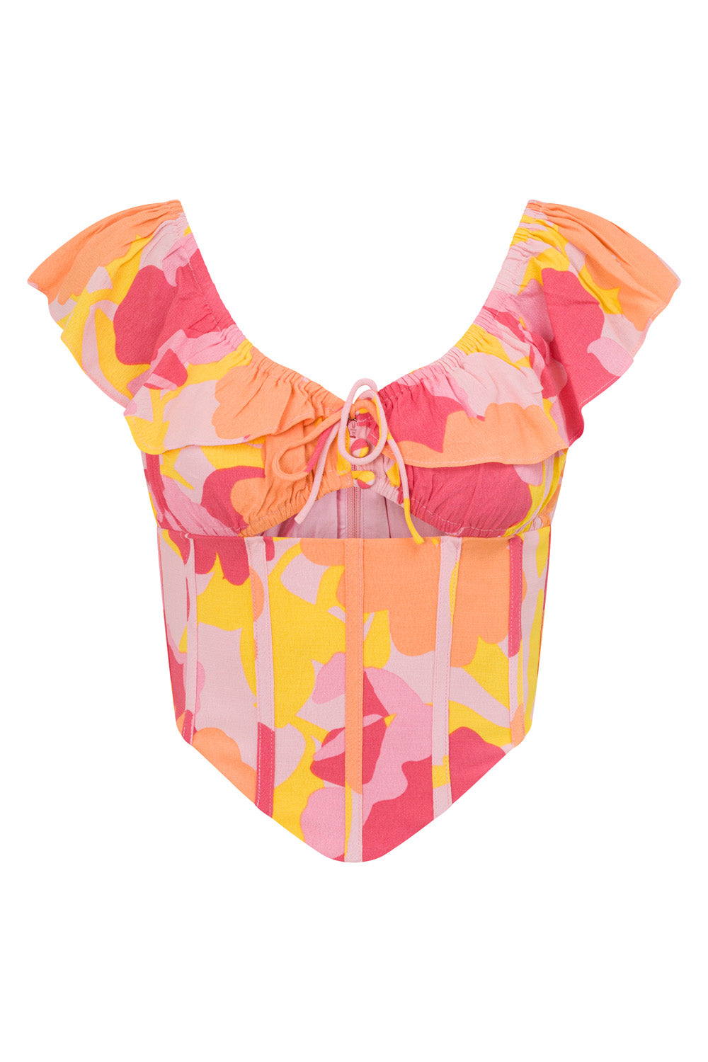 Exclusive Nectar Floral Rhylee Off - Shoulder Top