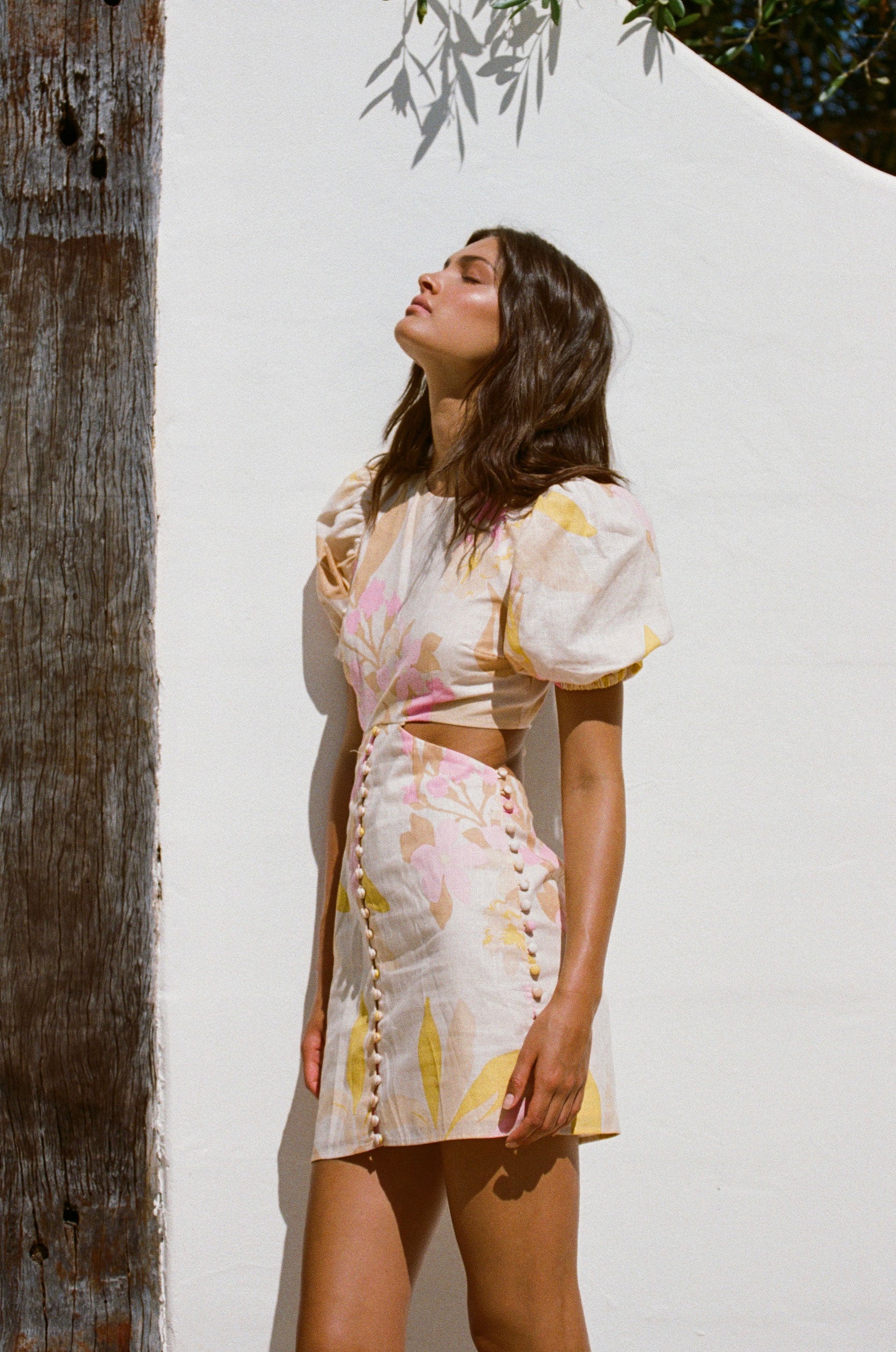 Unique Melia Cutout Dress - One-of-a-Kind Sample with Minor Flaw