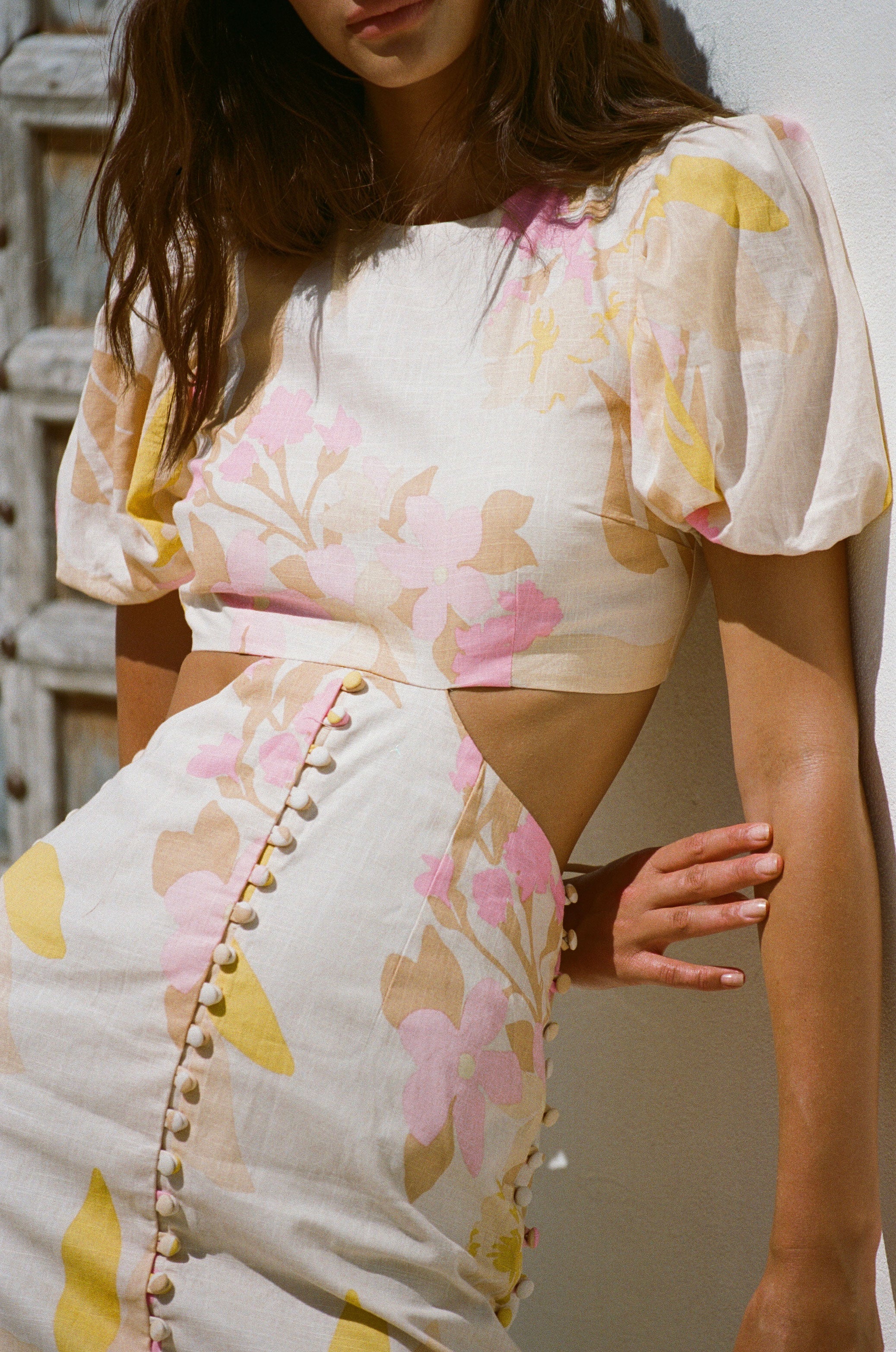 Unique Melia Cutout Dress - One-of-a-Kind Sample with Minor Flaw