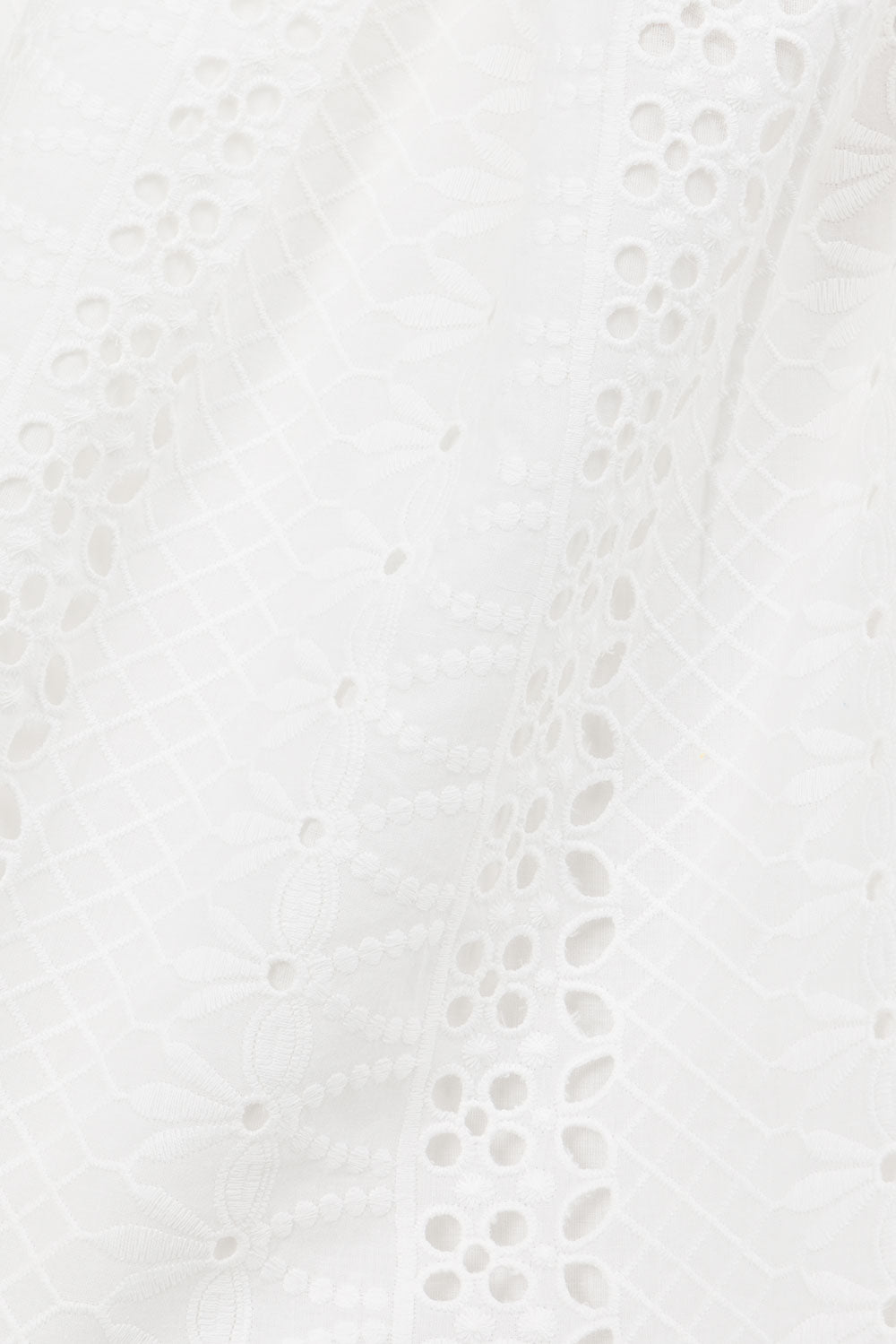 SABO LUXE White Natural Cotton Hart Tie Mini Dress with Open Back