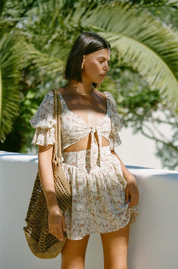 Unique Catalina Sample Dress with Slight Stiff Zip