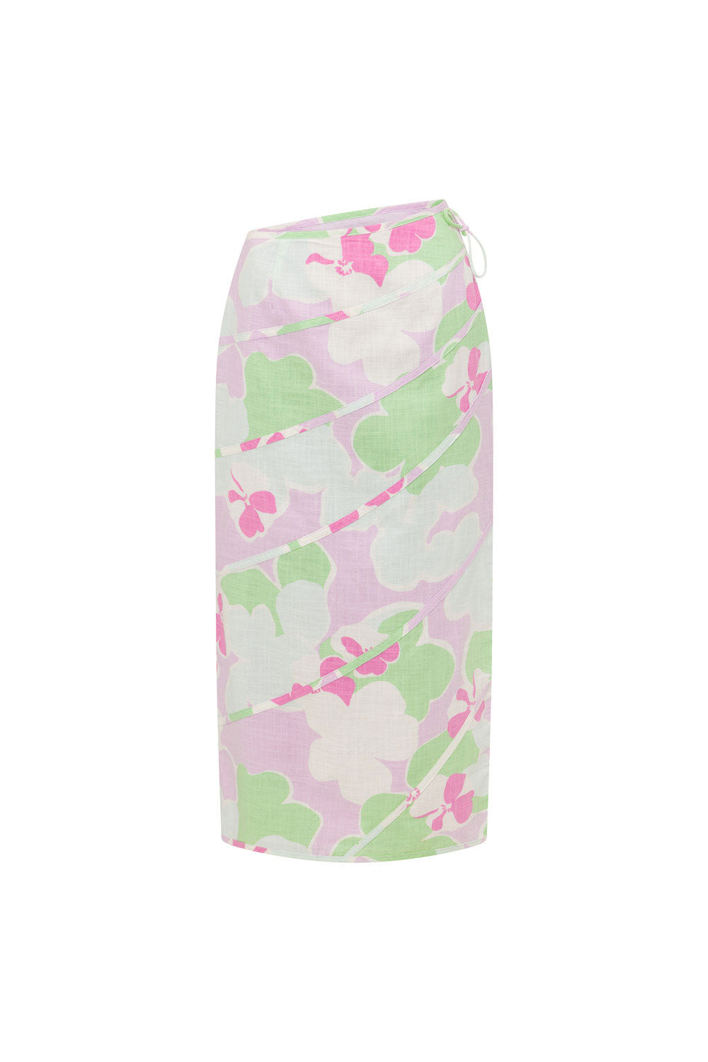 Elika Misty Floral Midi Skirt - One - of - a - Kind Sample