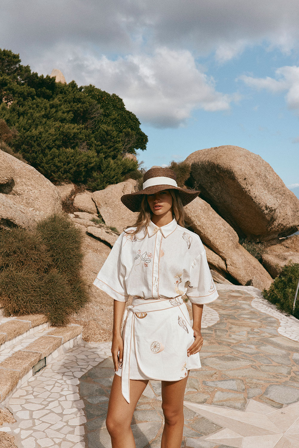 Unique Serenita La Costa Skirt - A One - of - a - Kind Sample