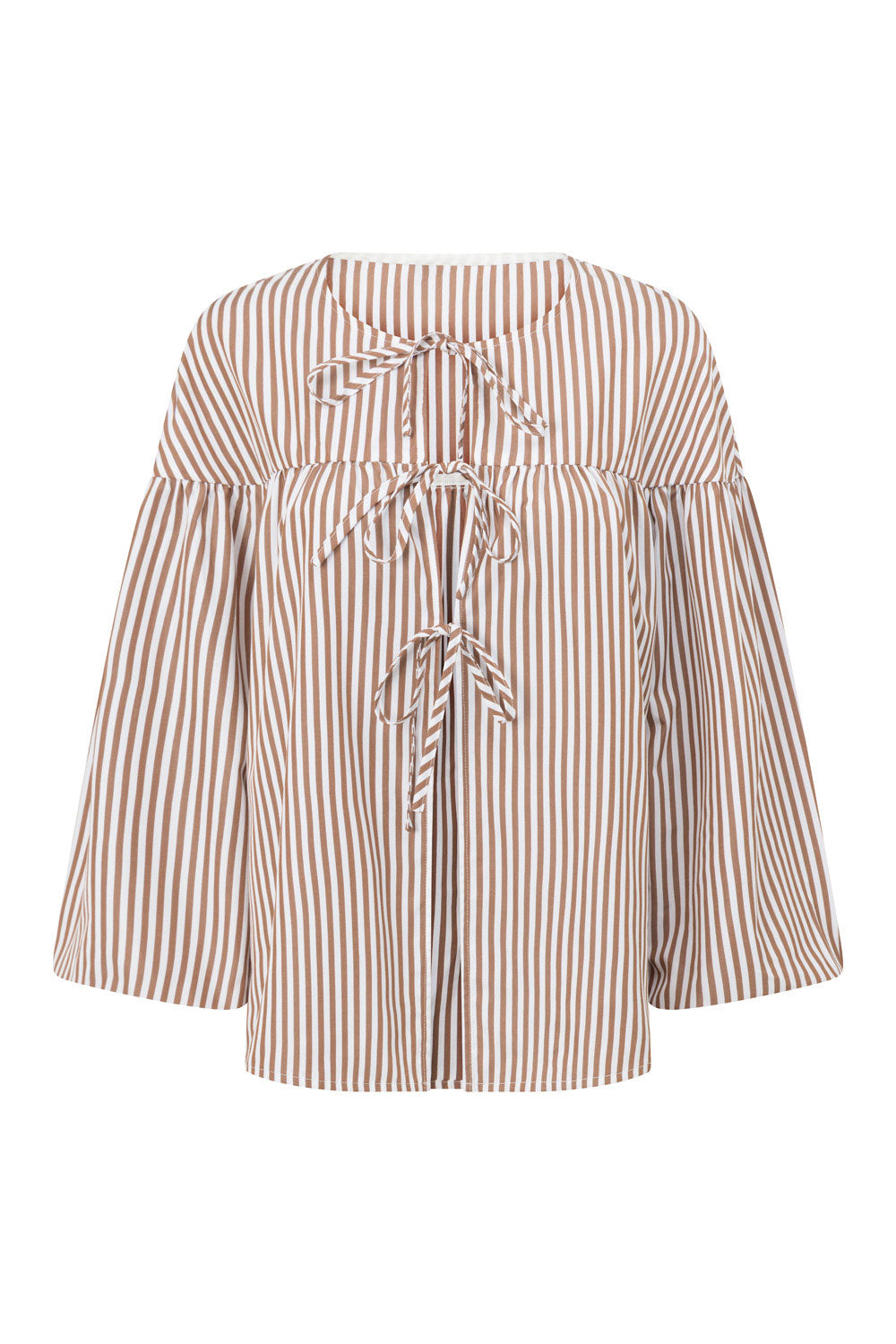 Chocolate-Colored Pennie Summer Women's Top
