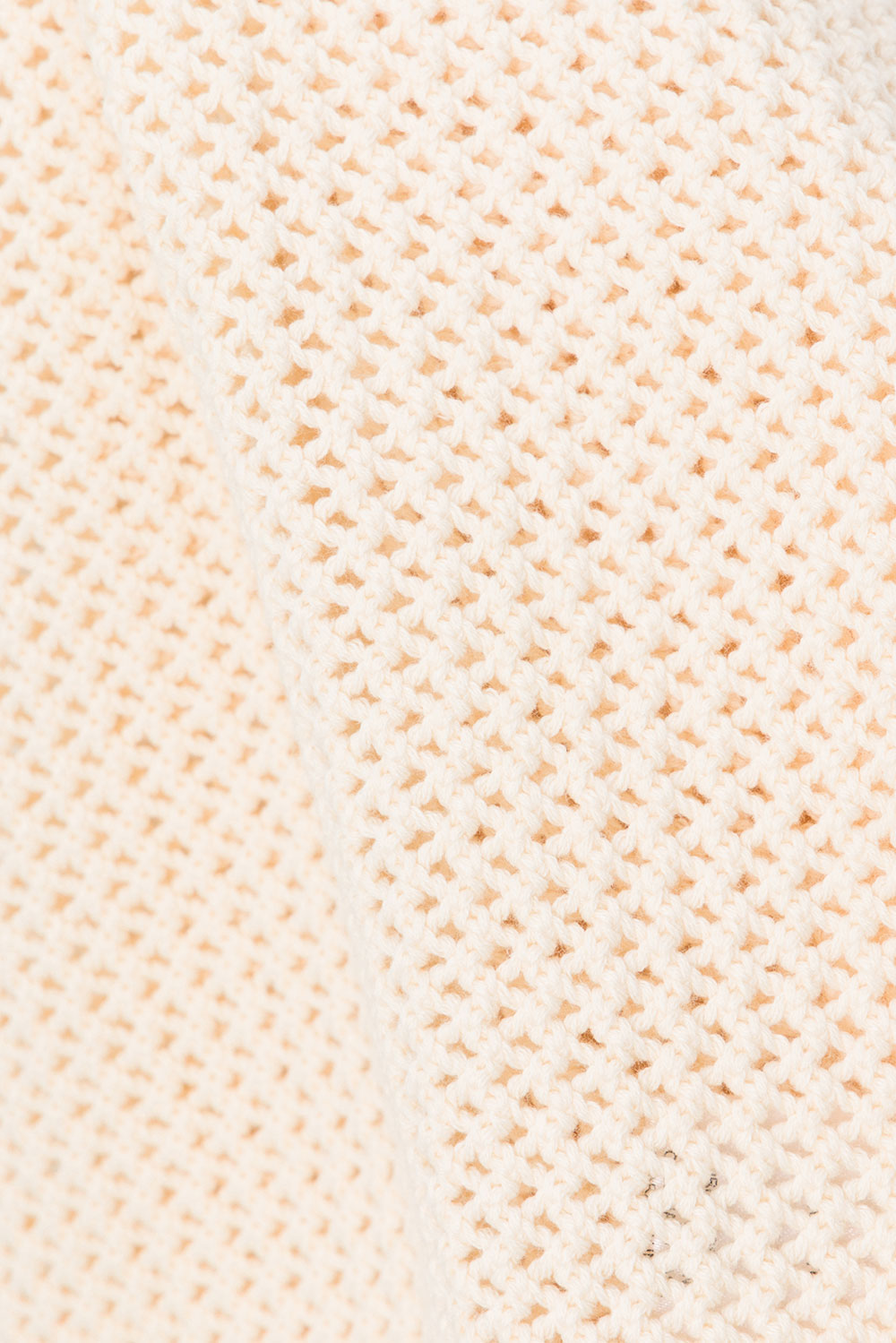 Vanilla-colored Priya Summer Cotton Knit Skirt - A Fashionable Must-have