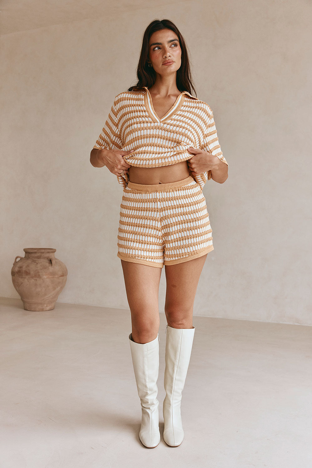 Sabo Exclusive Cosy Trans - Seasonal Knit Josie Shorts