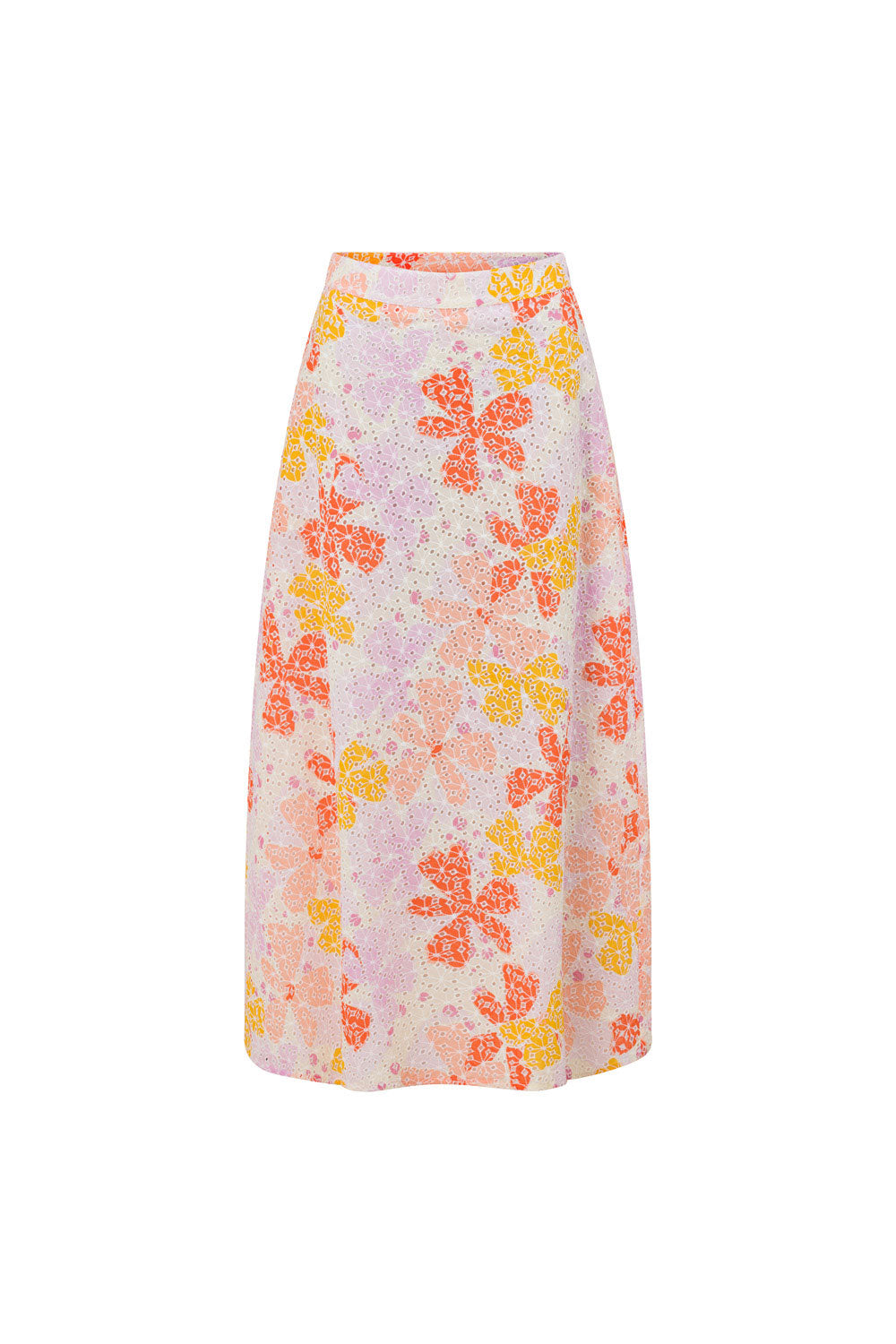 Exclusive Pollen Print Keara Midi Skirt for Women