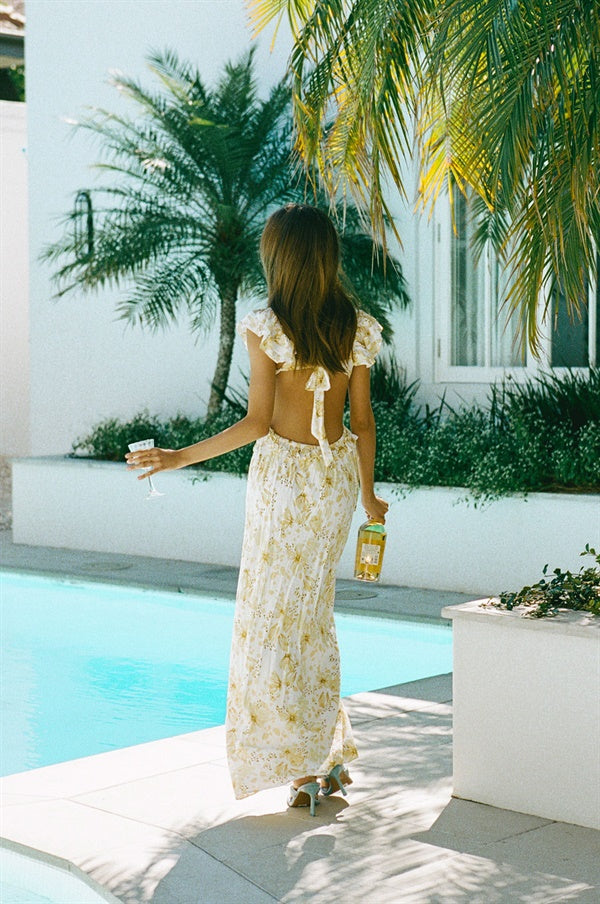 Exclusive Sabo Skirt Archa Maxi Dress - One-of-a-Kind Sample for XS Size