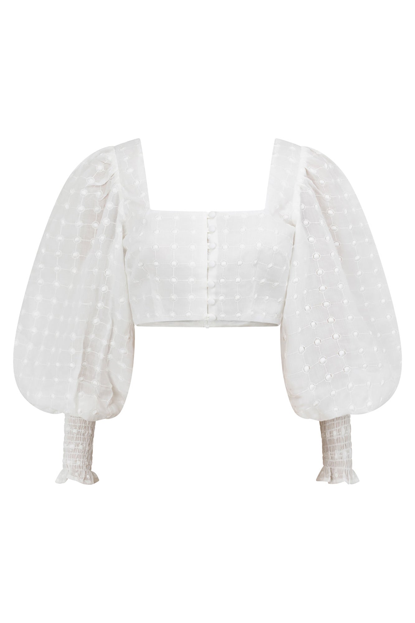 Unique Indiana Puff Top Sample with Minor Stitching Flaw