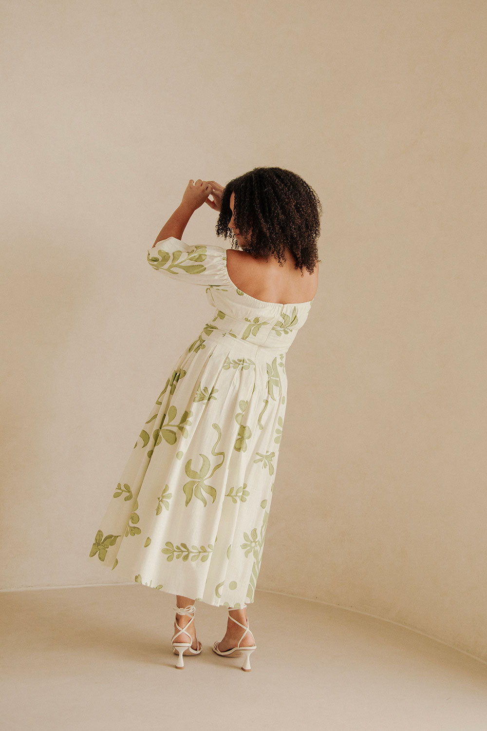 Unique Leesa Sample Dress with Faint Yellow Mark