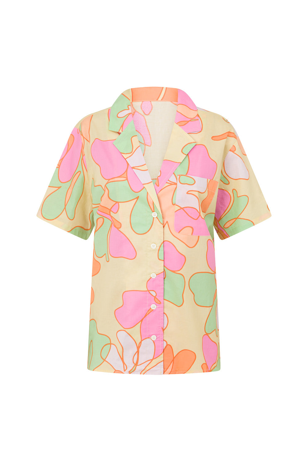 Exclusively Designed Akari Pajama Set with Gia Troppo Print