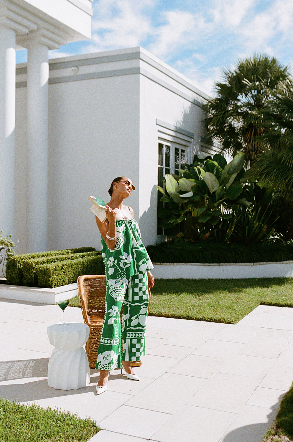 Exquisite Alani Top in Stunning Lemoni Green