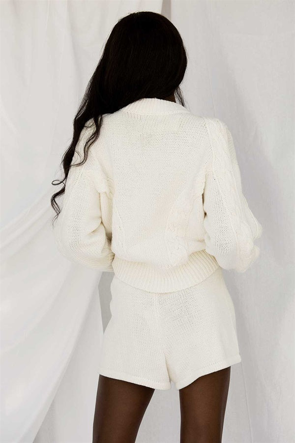 Unique Demi Knit Shorts - One-of-a-Kind Sample Piece