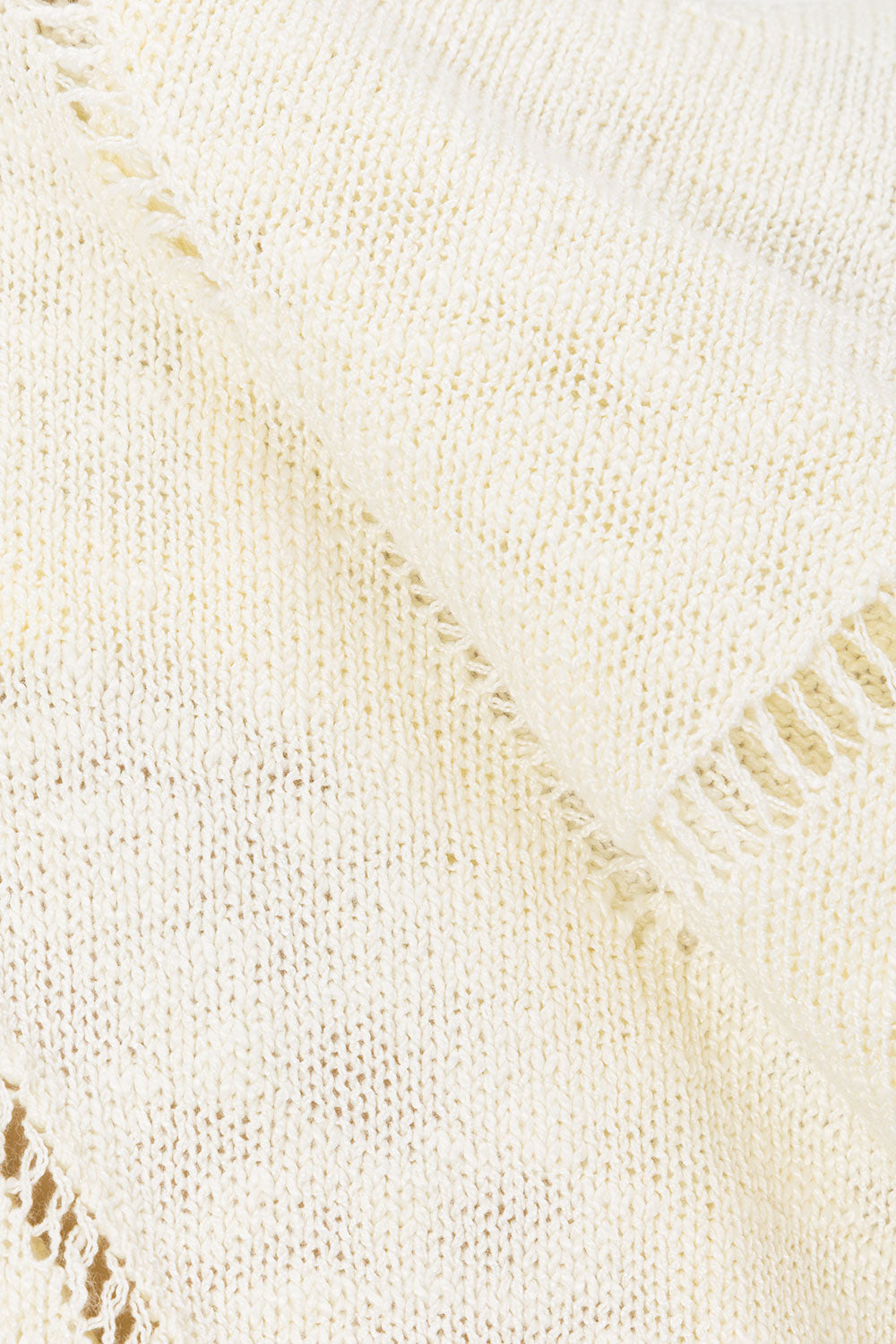 Unique Cream Josiah Top - One - of - a - Kind Sample