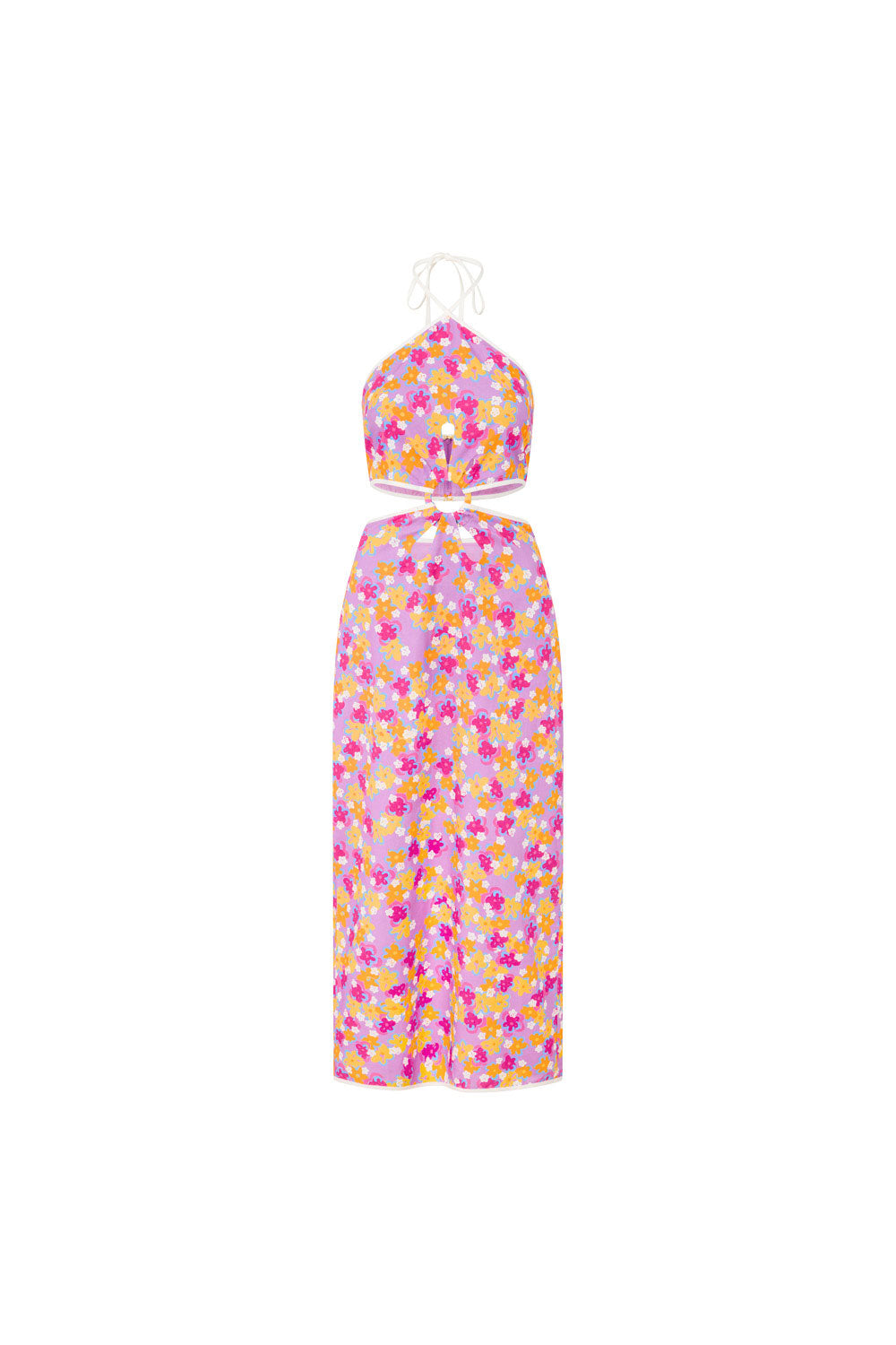 Women's Dakota Midi Dress with Exclusive Dulcie Daisy Print