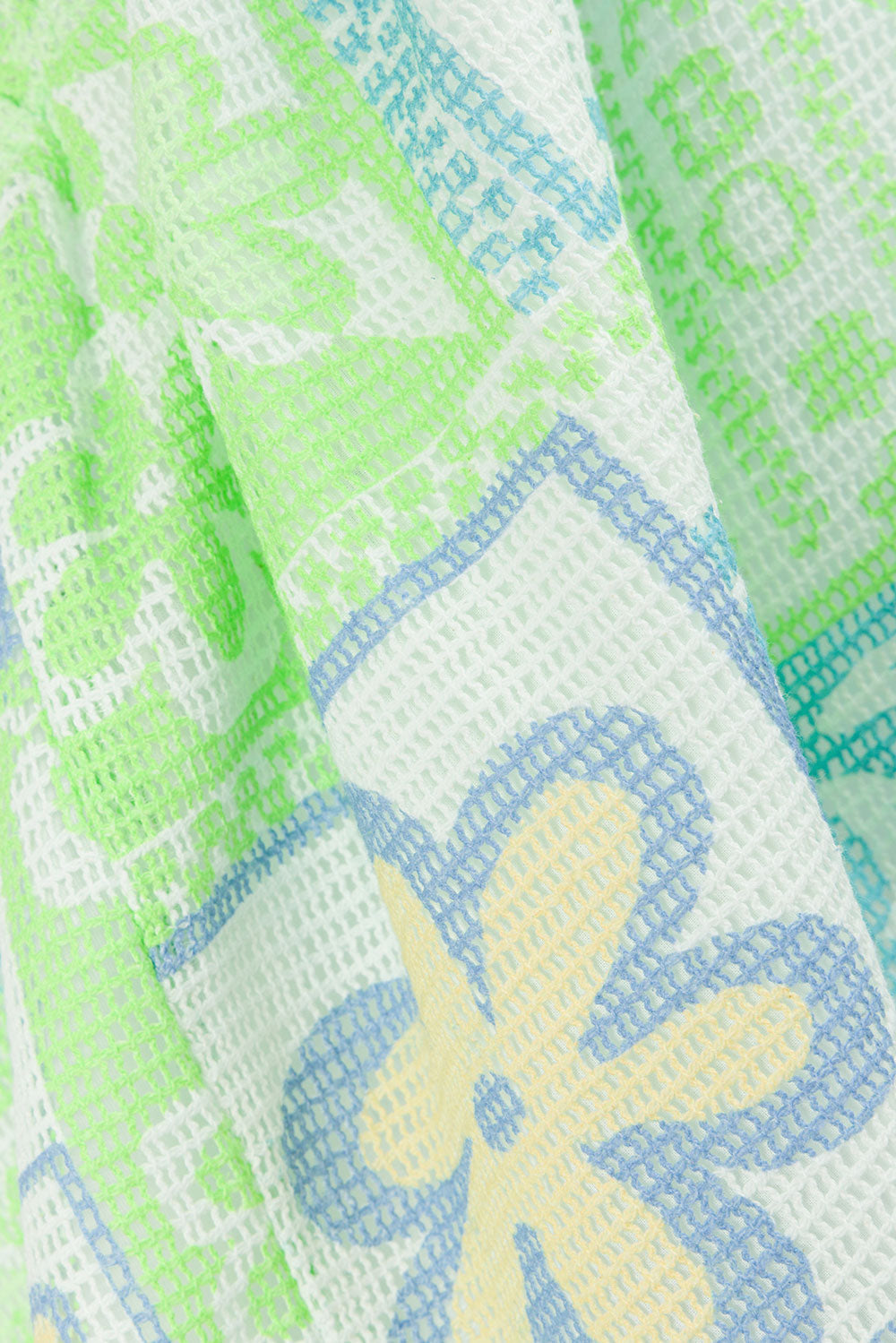 Exclusive Summer Floral Sari-style Shorts - Sample Piece