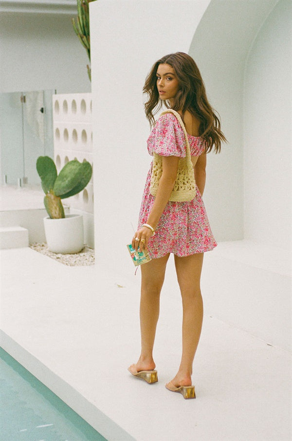 Stylish Rose-Print Eilish Dress for Spring