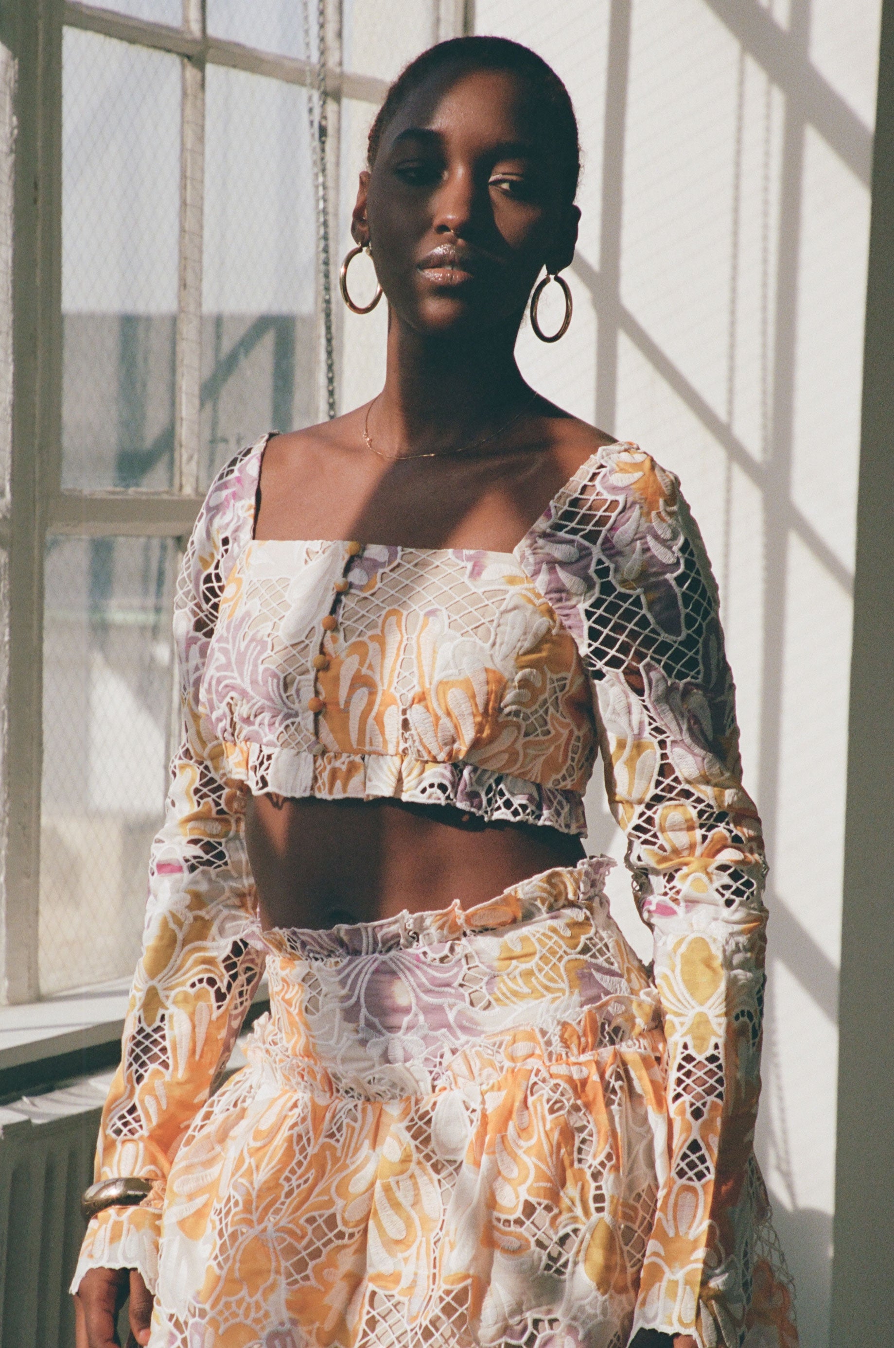 Floral Mellow Chelsea Top - A Stylish Empowering Choice