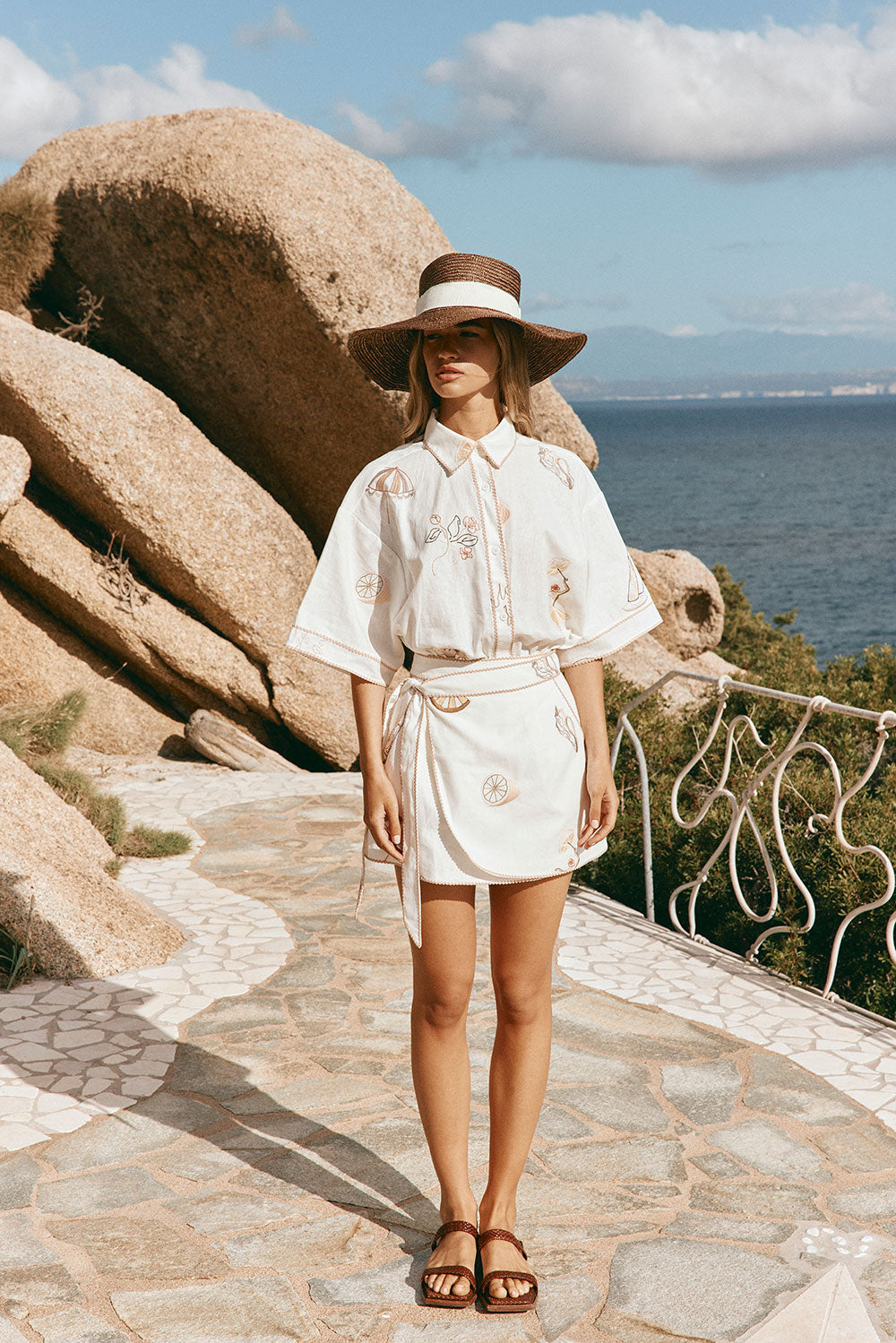 Unique Serenita La Costa Skirt - A One - of - a - Kind Sample