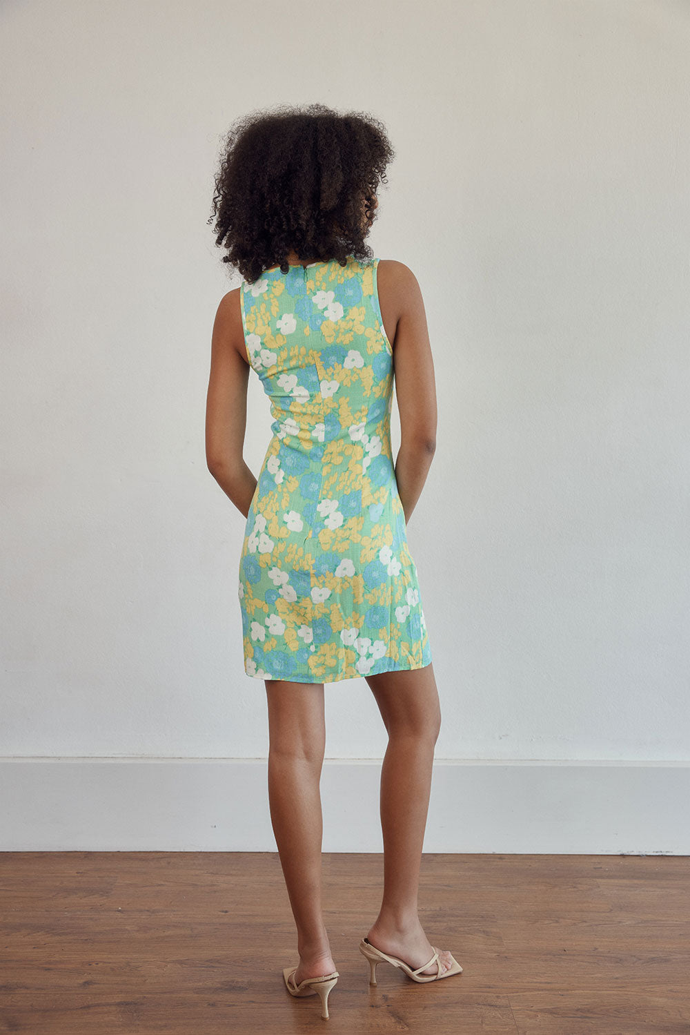 Women's Summer Scarlet Keyhole Bryony Tropical Print Dress