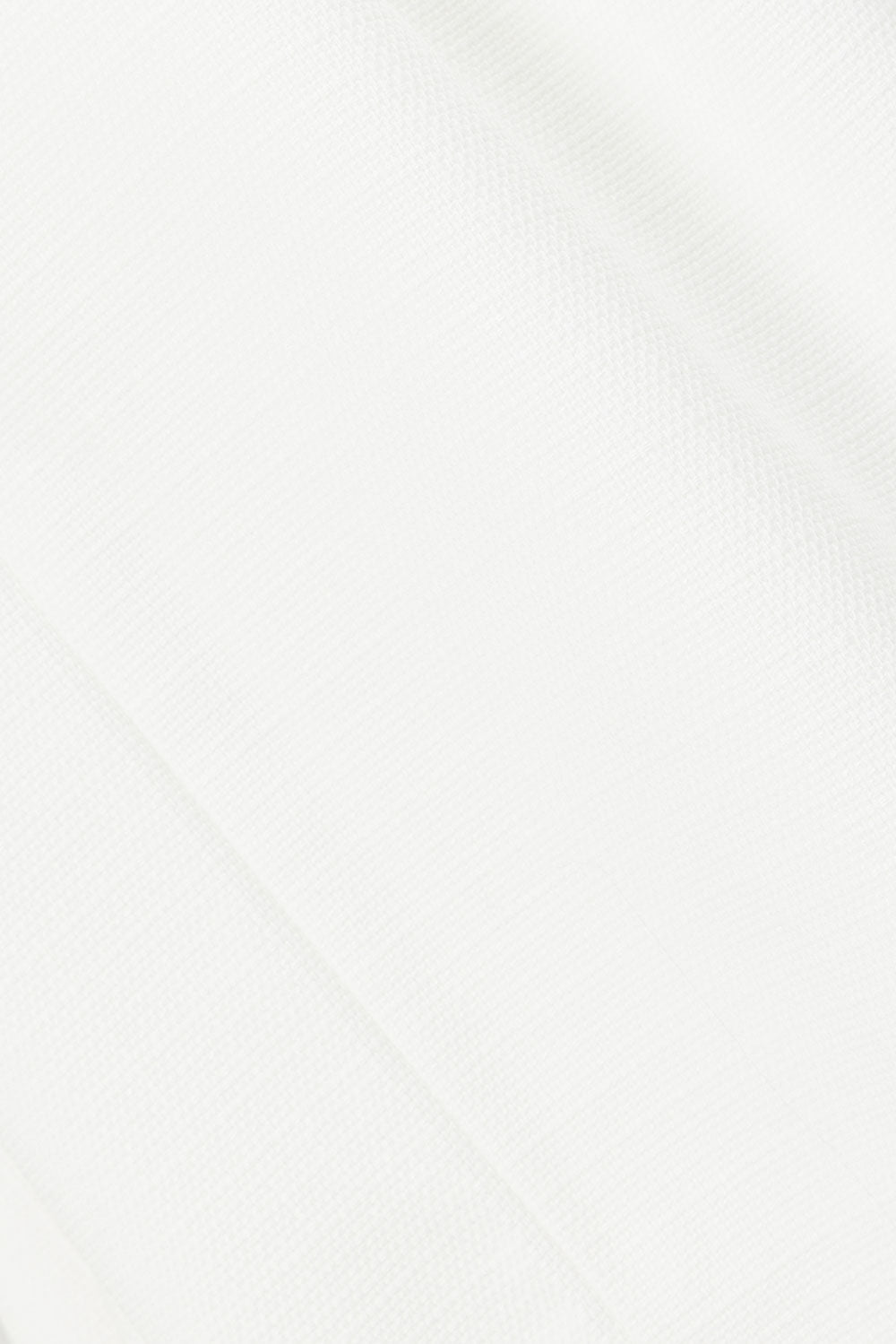 Stylish White Structured Kamila Pants with Elastic Waist and Drawstring