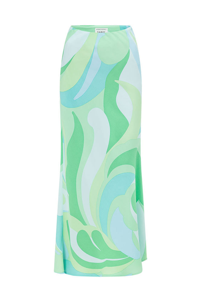 Sabo-Designed Aaliyah Women's Midi Skirt for Vacation
