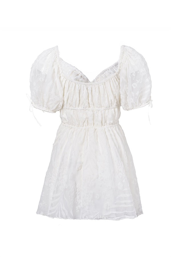 Unique Rizzo Cutout Dress with a Faint Pink Mark