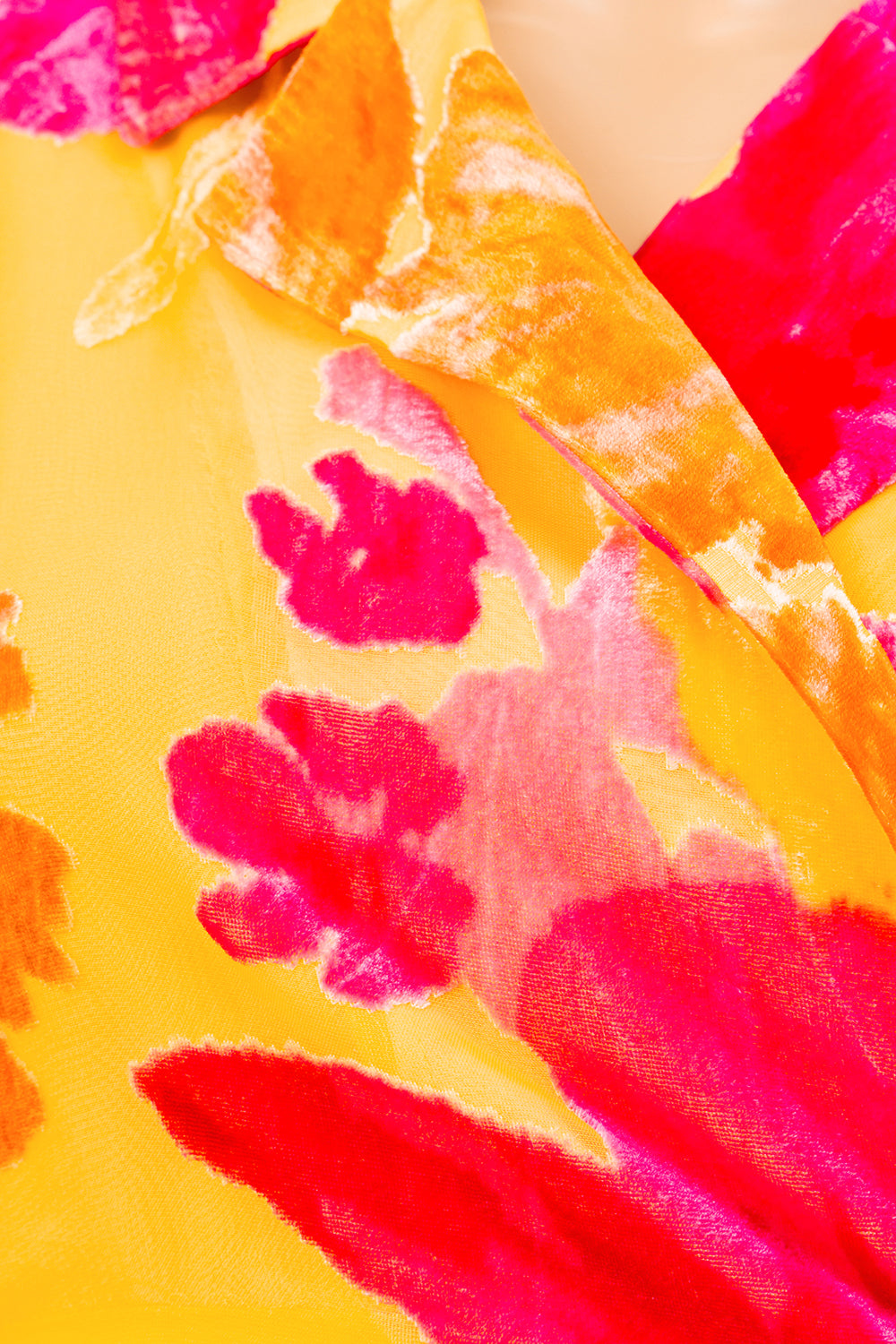 Sorrenta Floral Sunny Wrap Top - Exclusive Sample Piece