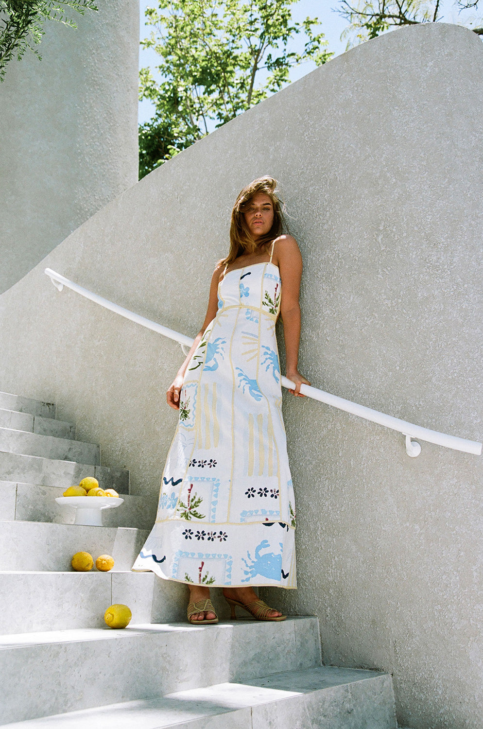 Exclusive Laguna Print Kaytee Maxi Dress for Long Lunches