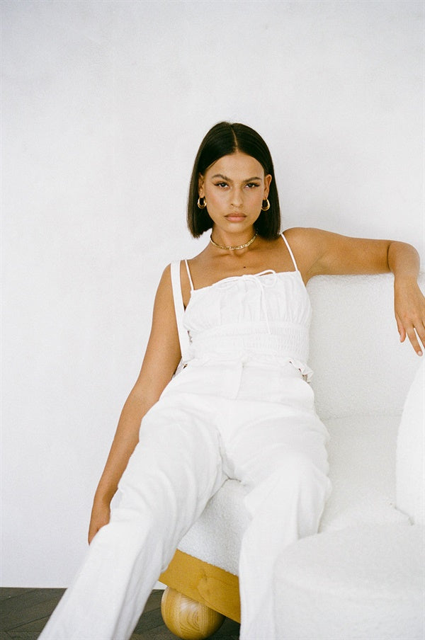 Sample White Titania Style Women's Pants