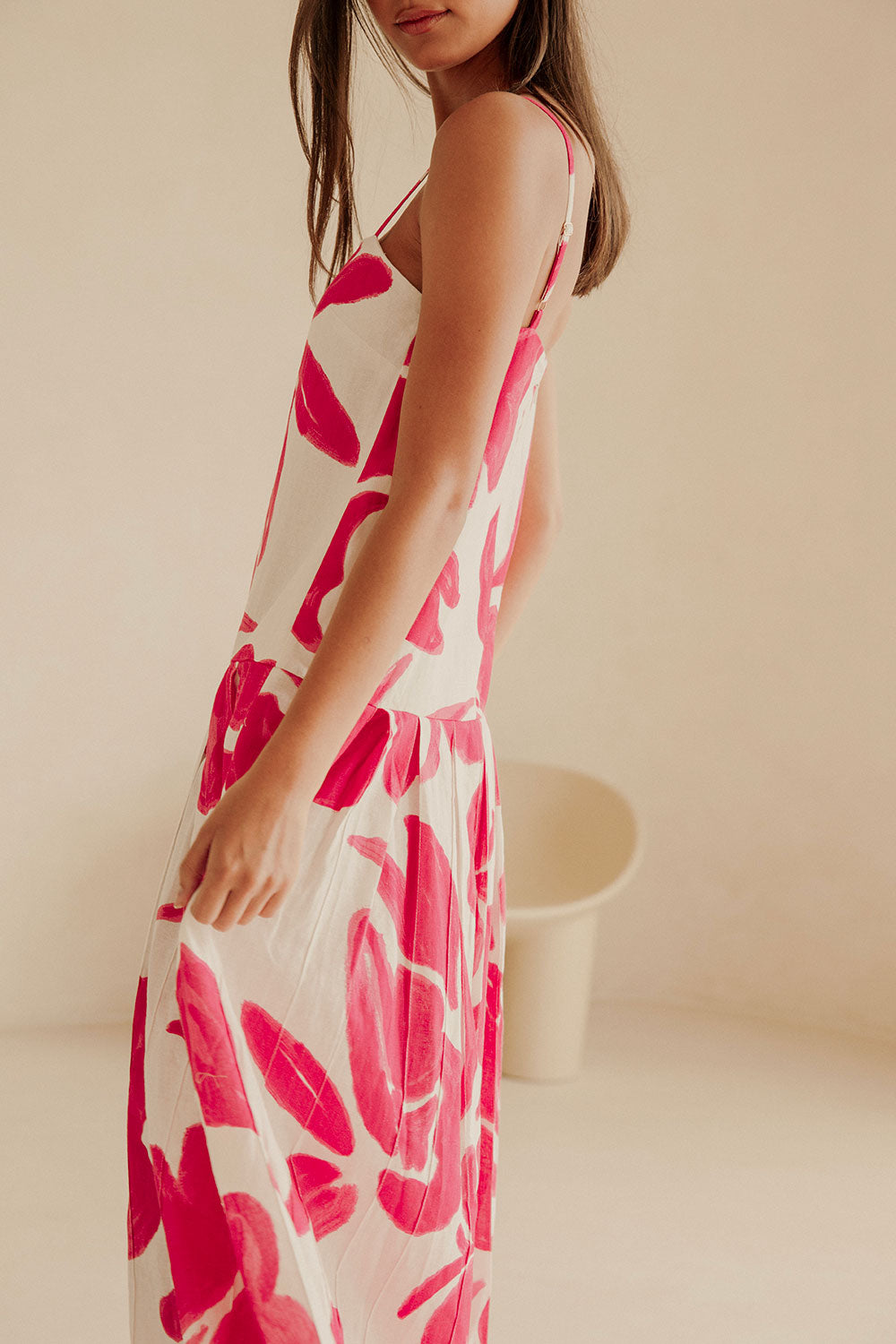 Ada Floral Patterned Bette Dress - Ideal for Special Events