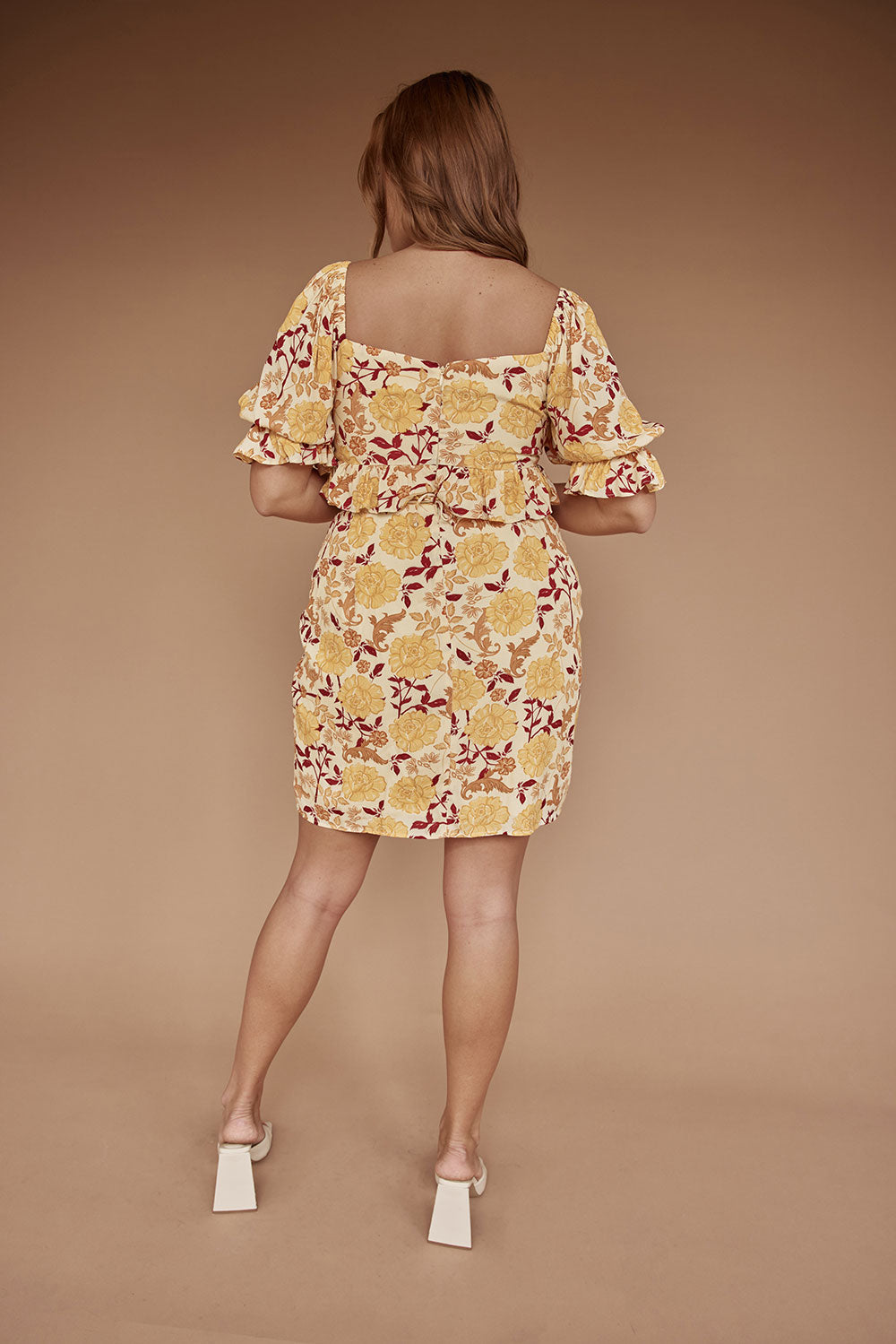 Unique Silky Ahlee Frilled Dress for Fashion Lovers