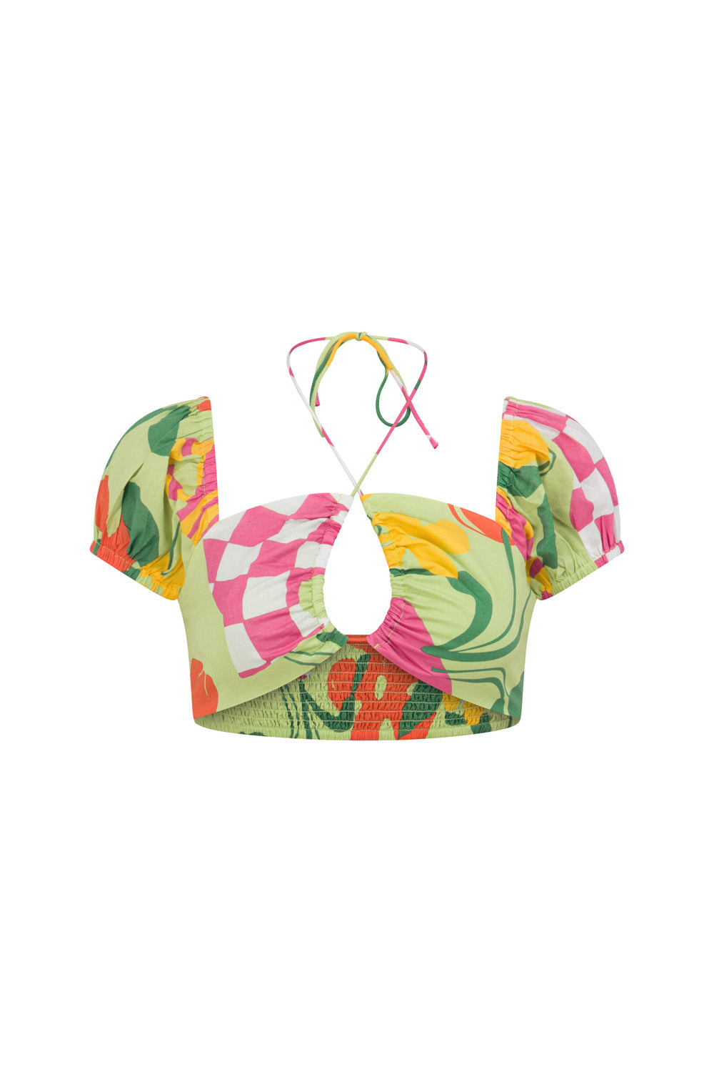 Exclusive Damini Vaso Verde XS Sample Top for Fashion Lovers