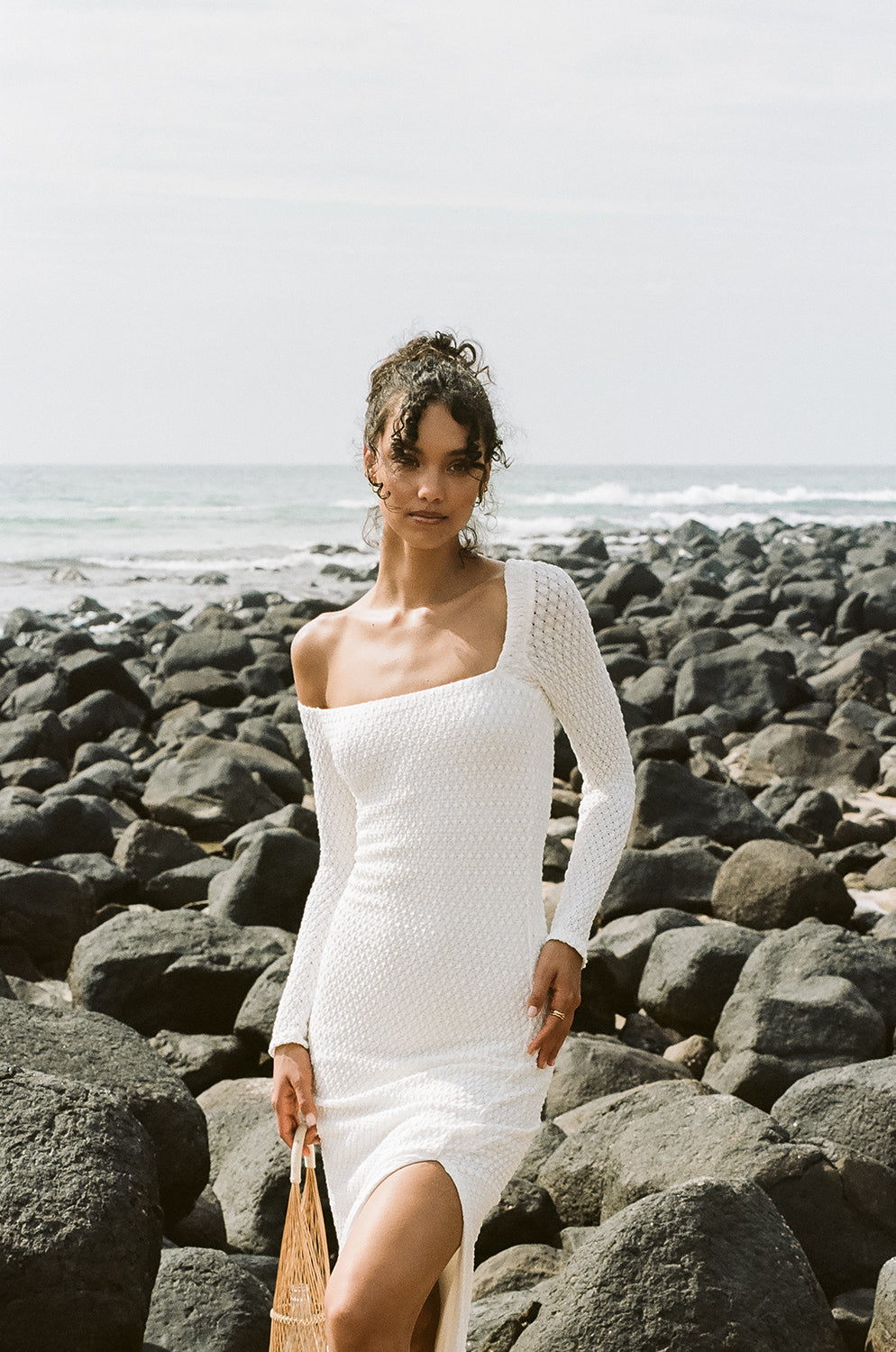Exquisite White Astrid Dress for Bridal Events