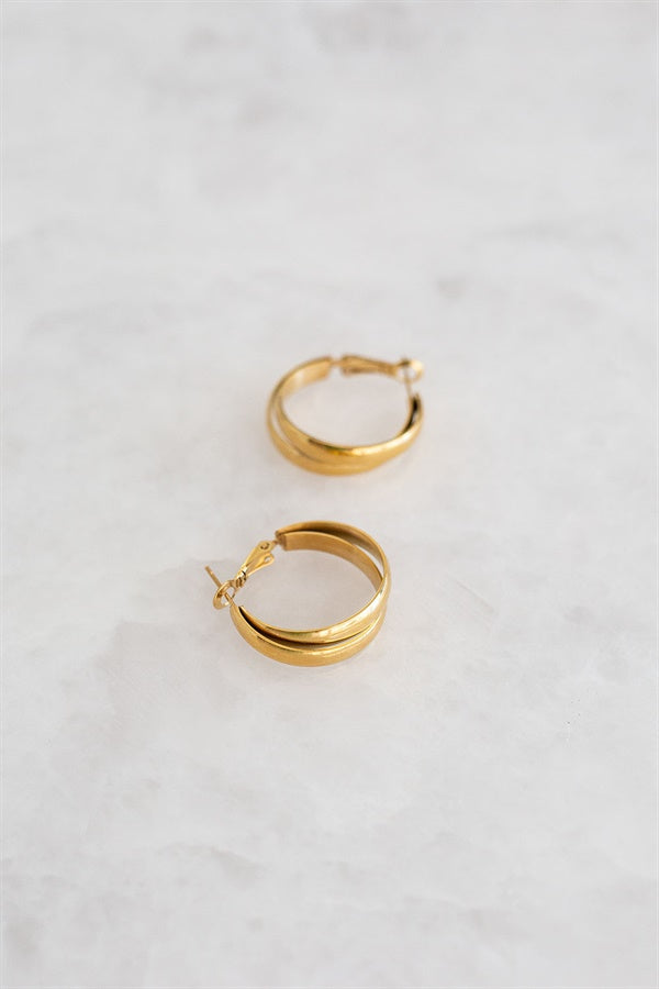 Gorgeous Gold-Toned Kamala Style Earrings for Fashionable Outfit Accessorizing