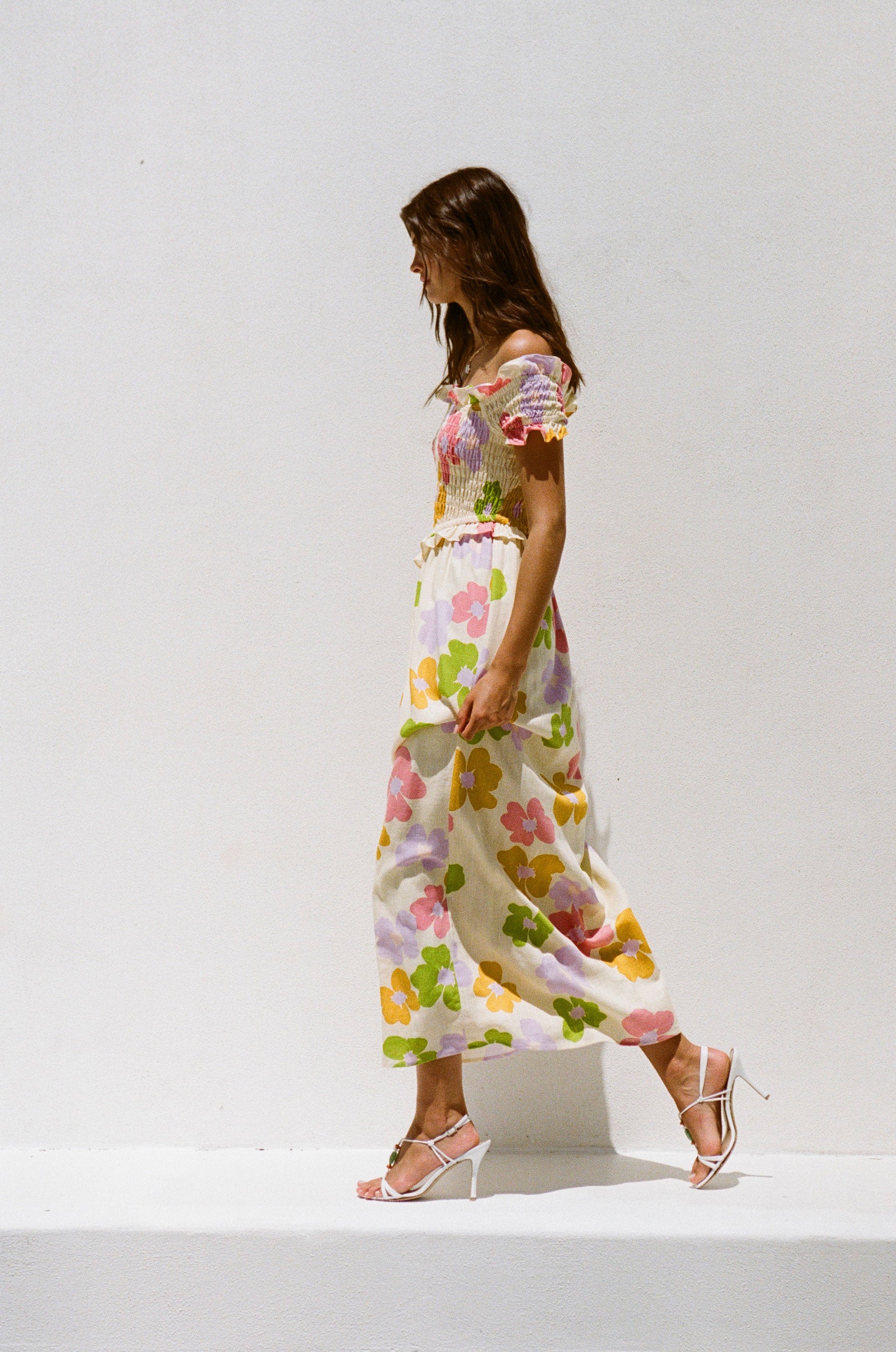 Exclusive Tutti Daisy Floral Mireya Women's Midi Dress
